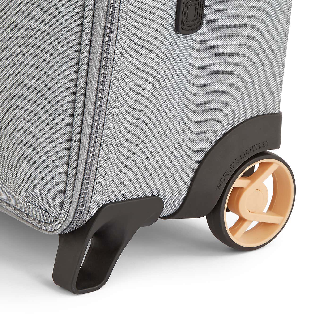 IT Luggage Worlds Lightest Grey Suitcase
