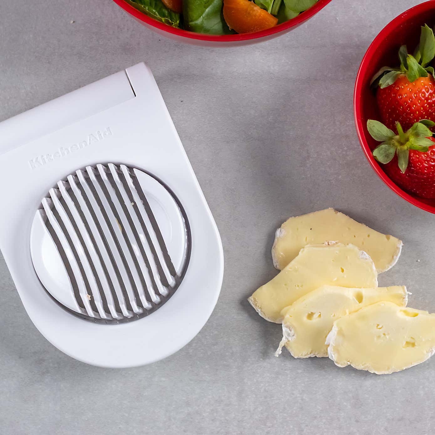 KitchenAid White Egg Slicer