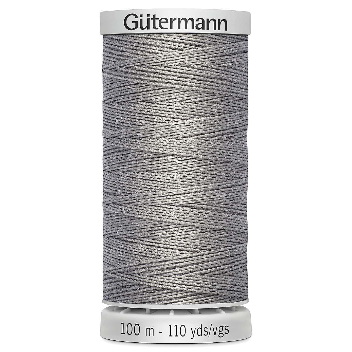 Gutermann 100m Extra Strong Grey Upholstery Thread