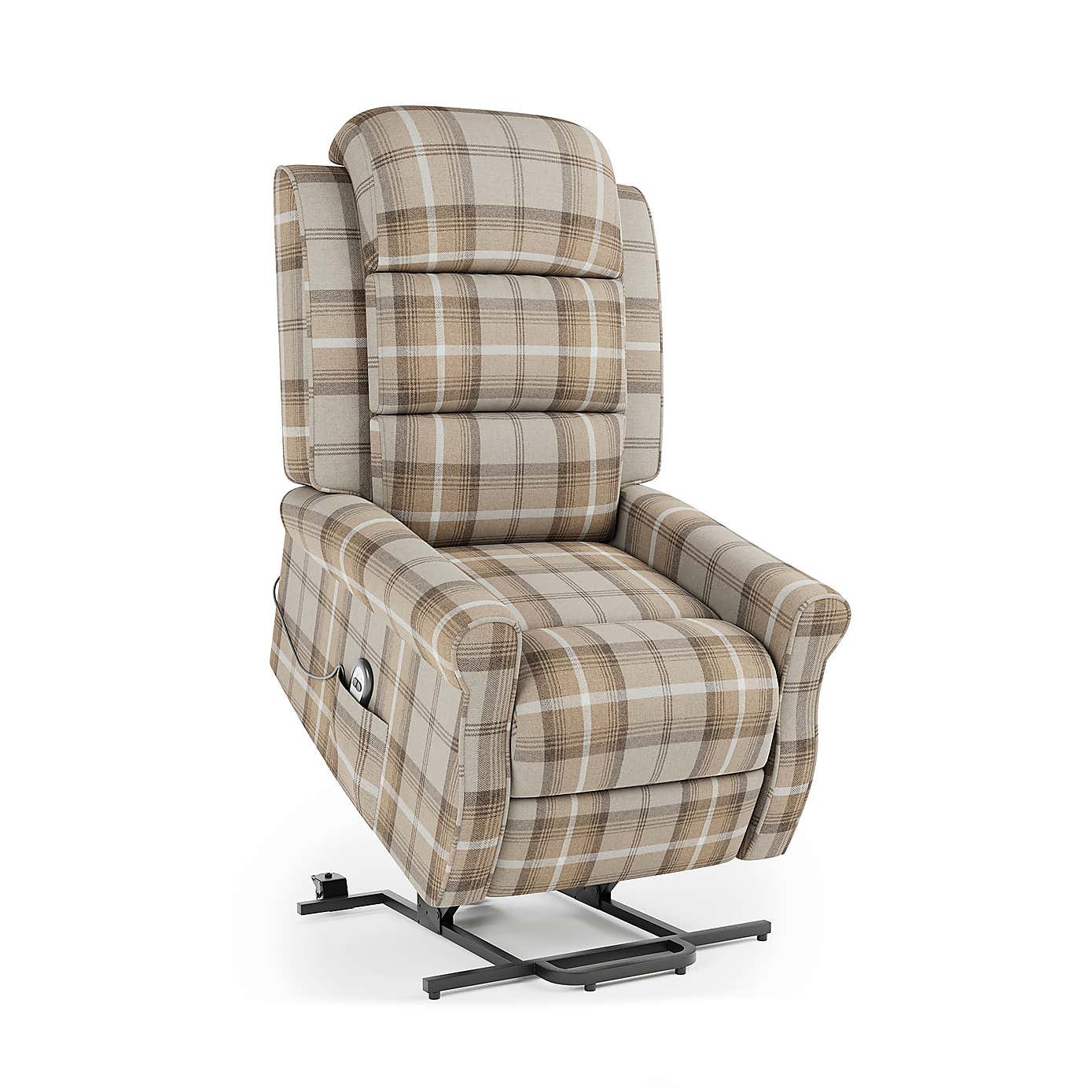 Edith Check Rise and Recline Chair