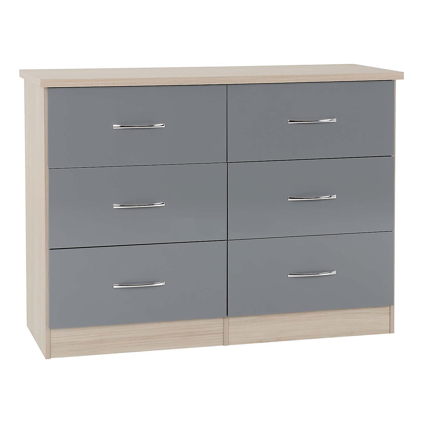 Nevada 6 Drawer Chest