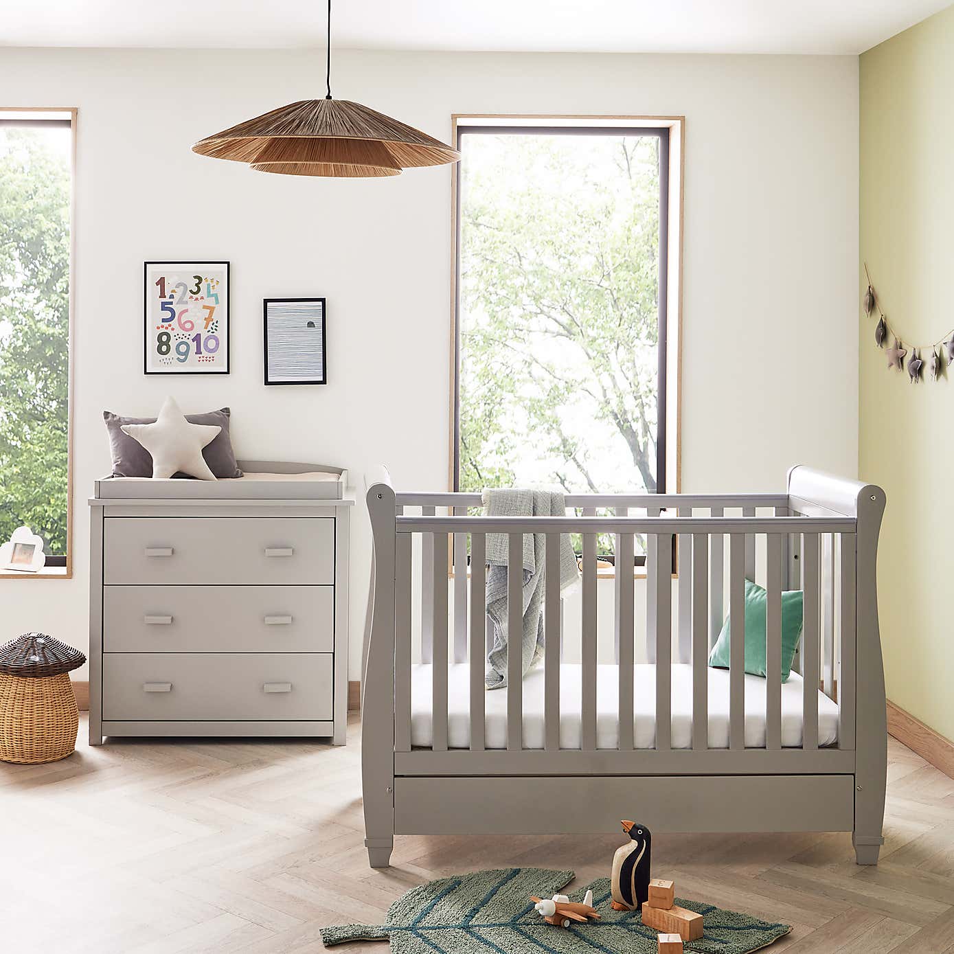 Babymore Eva 2 Piece Nursery Furniture Set