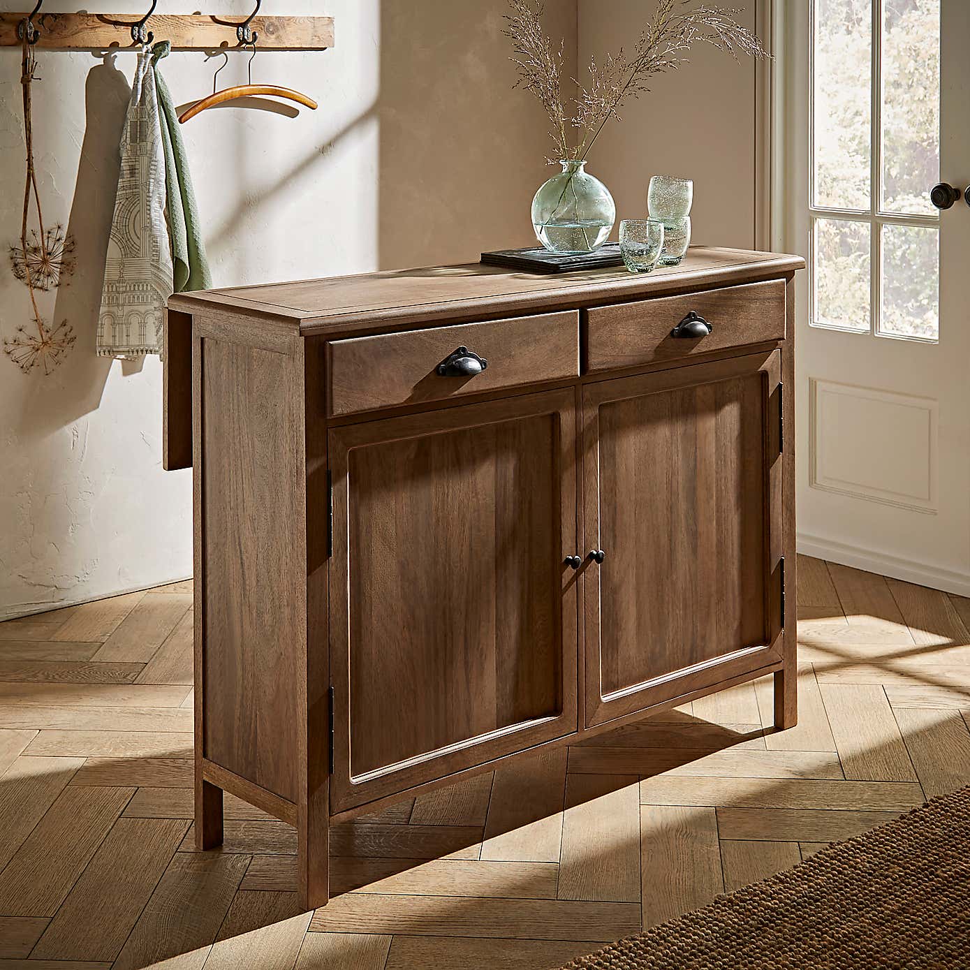 Natural History Museum Kitchen Island with Emmie Bar Stool