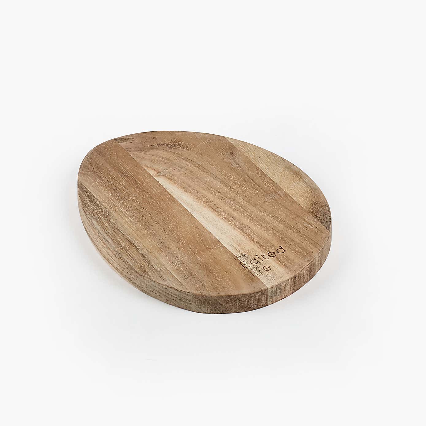 Wood Colourblock Small Chopping Board Pebble