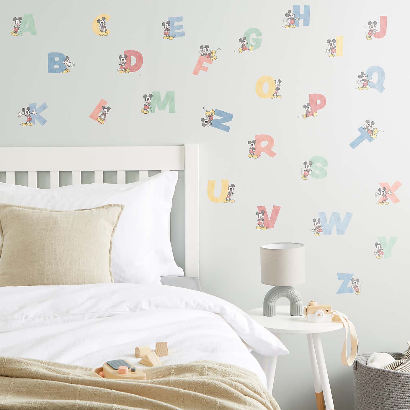 Disney Mickey Alphabet Medium Wall Sticker