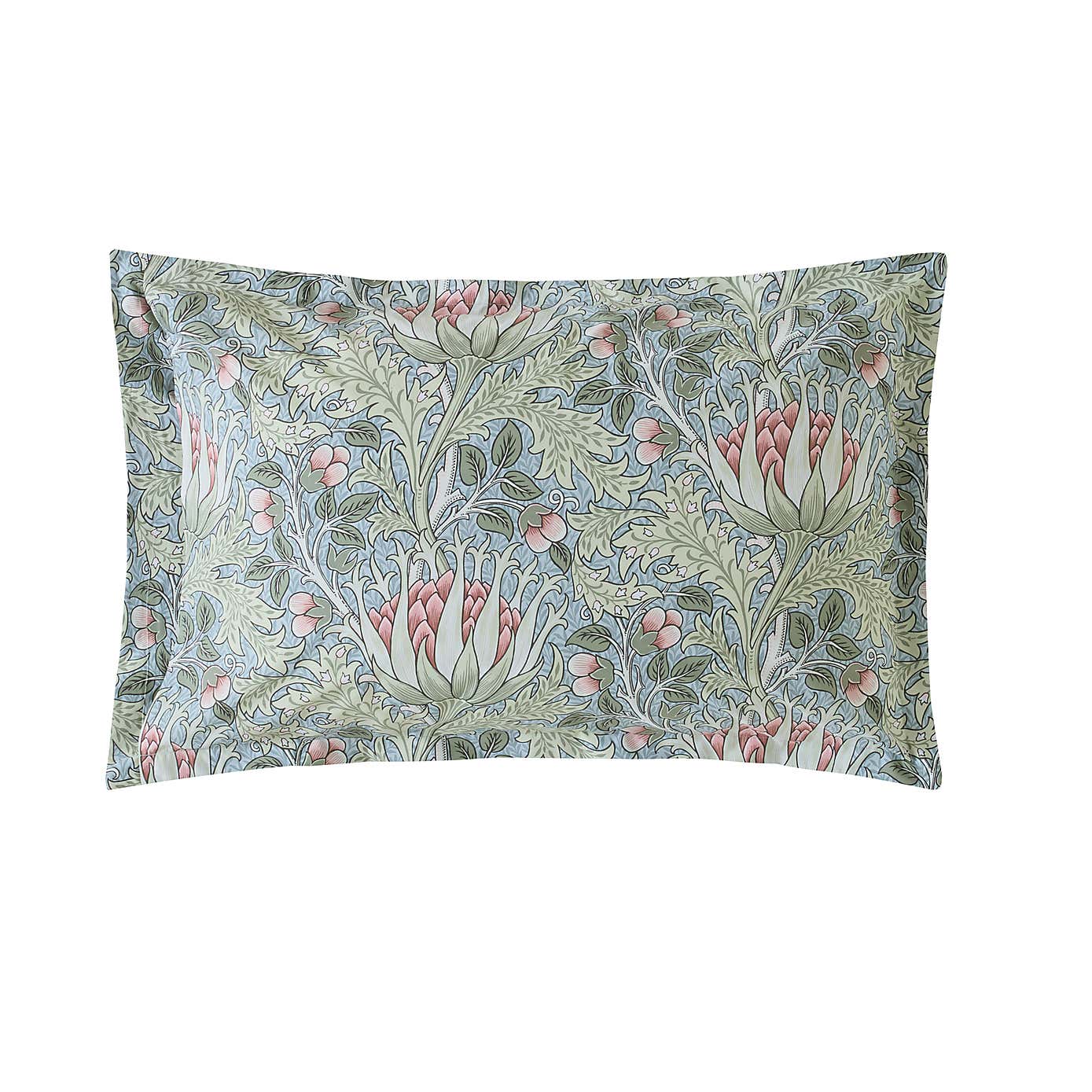 William Morris Artichoke 100% Cotton Oxford Pillowcase