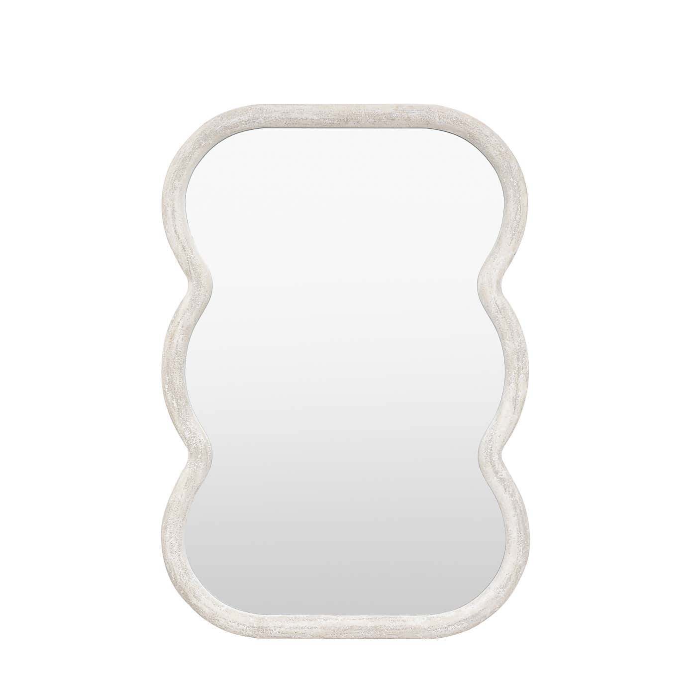 Arber Wavy Rectangle Wall Mirror