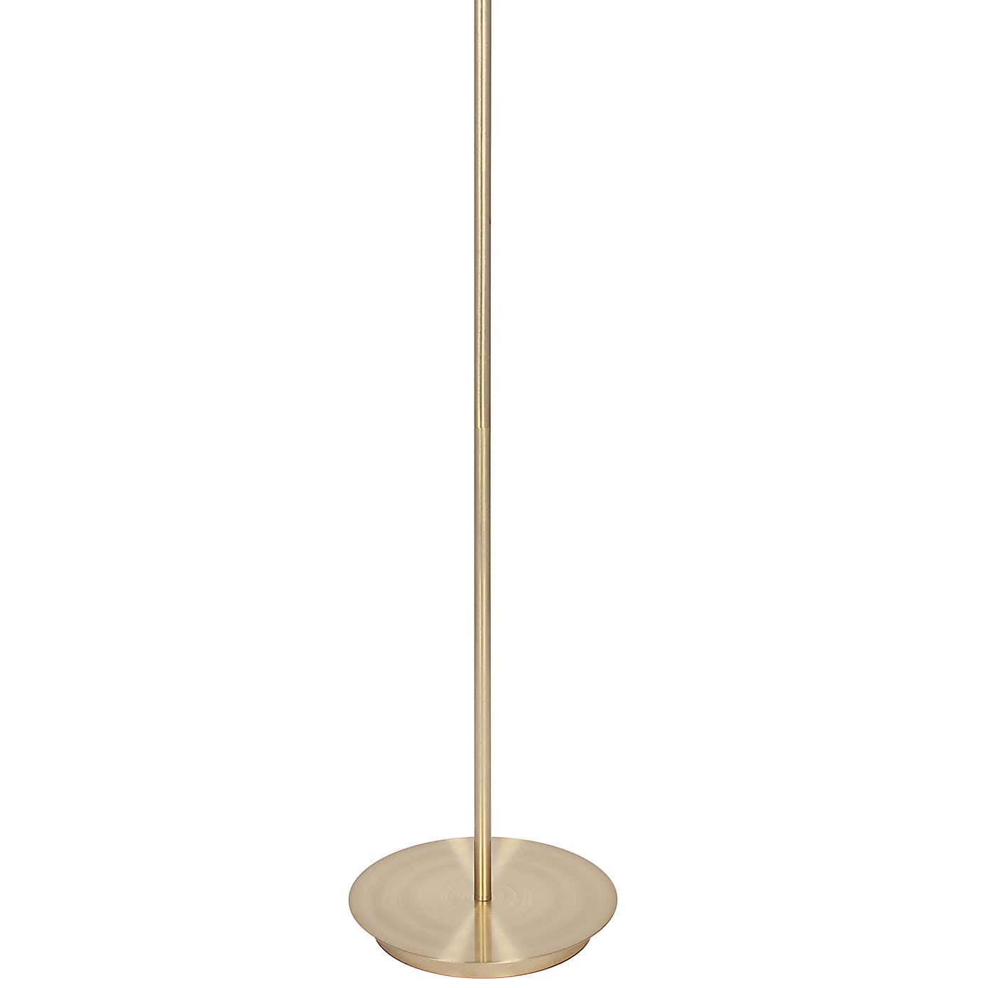 Midland Marble Effect Floor Lamp