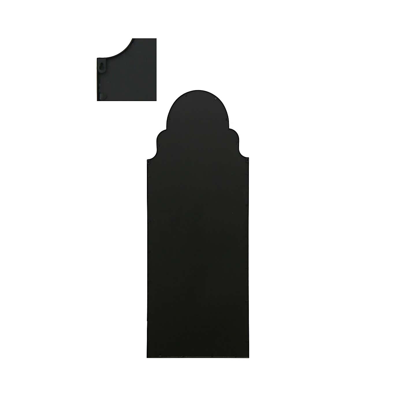 Arcus Crown Arched Indoor Outdoor Full Length Wall Mirror