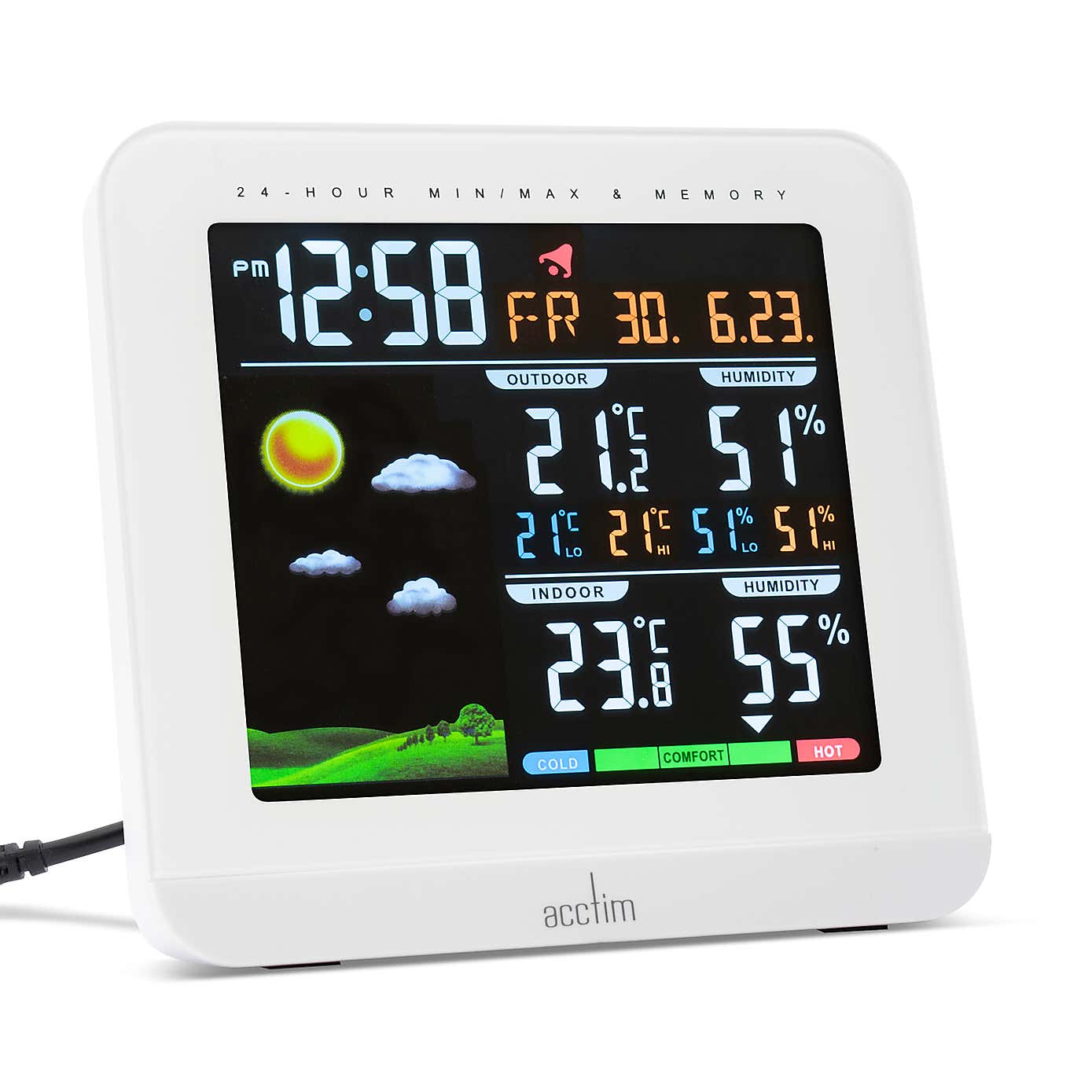 Acctim Wyndham 6-in-1 Barometric Weather Station