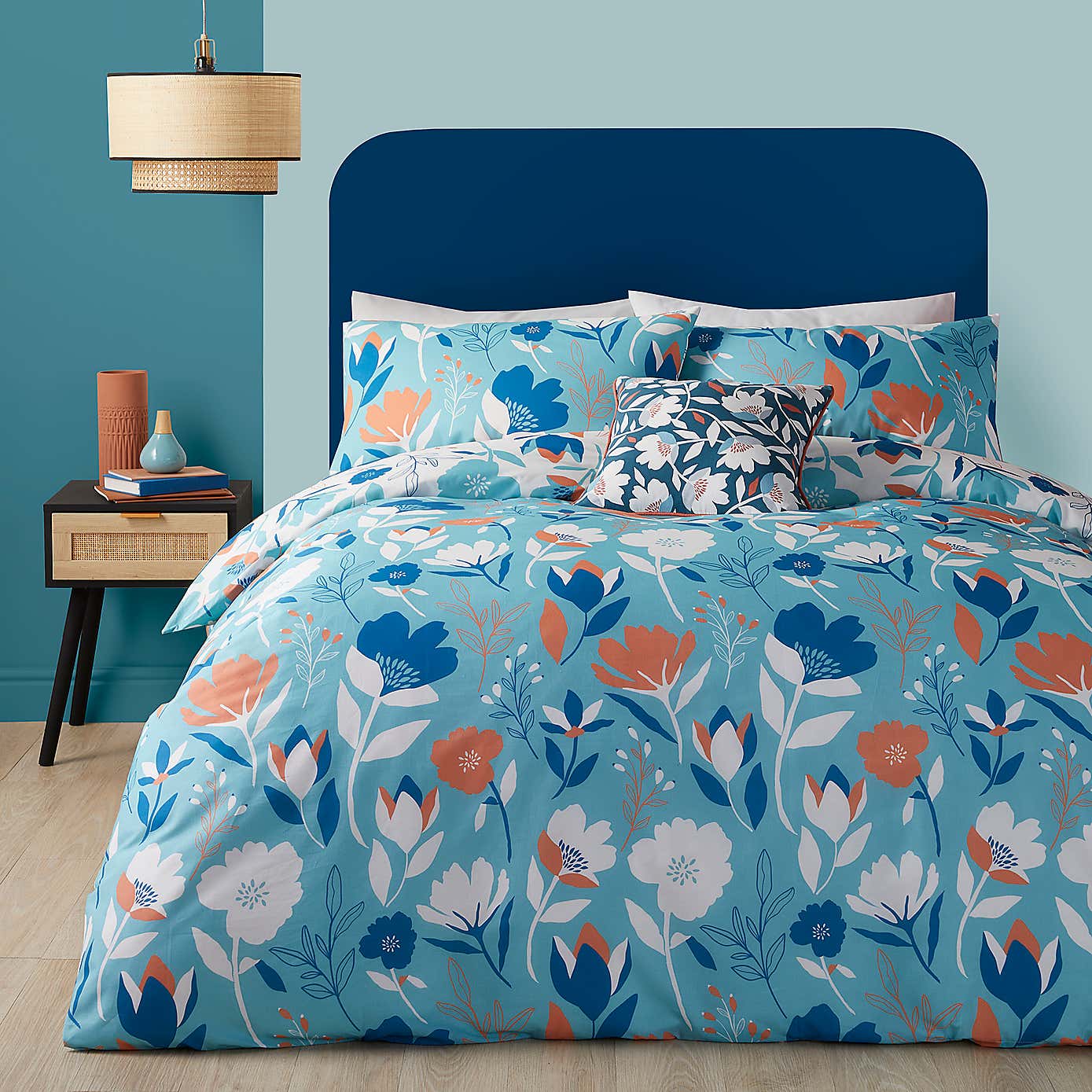 Fusion Luna Reversible Duvet Cover and Pillowcase Set