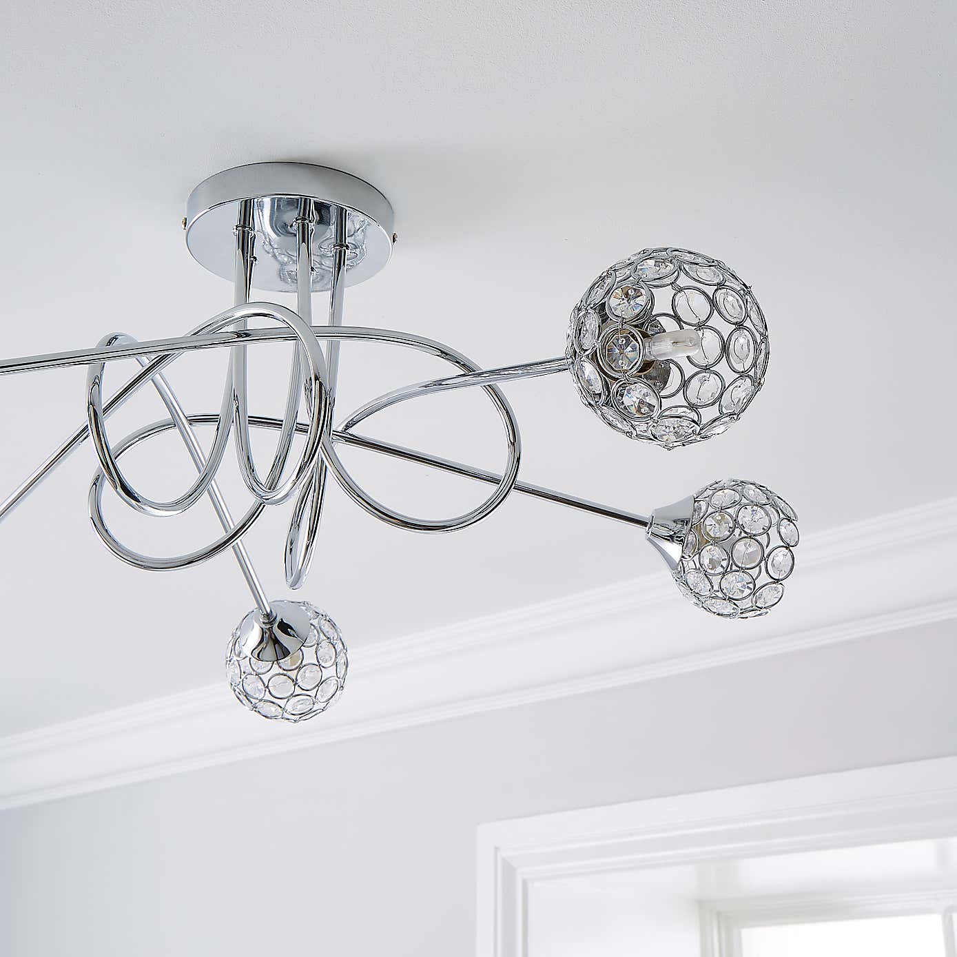 Portia 5 Light Ceiling Fitting