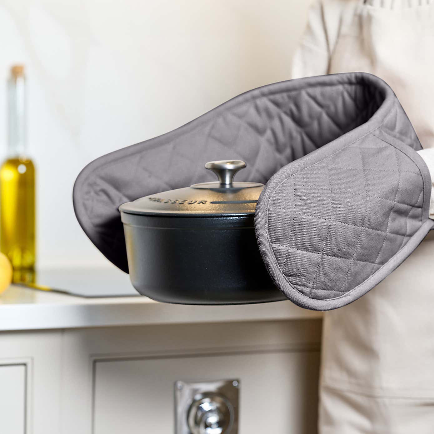 Dexam Love Colour Double Oven Gloves