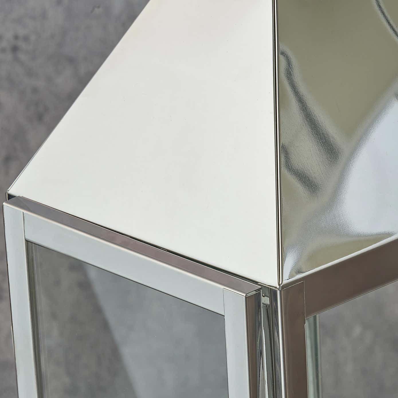 Metal & Glass Lantern