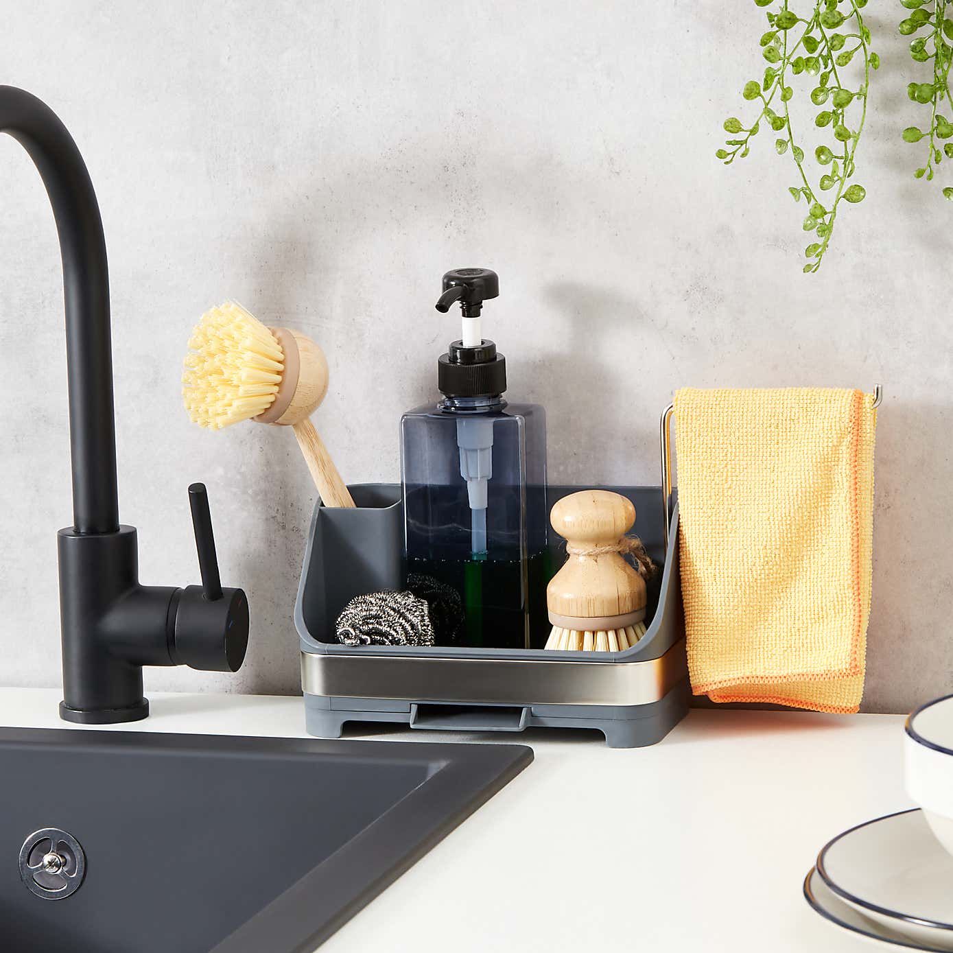 Sink Side Organiser Grey