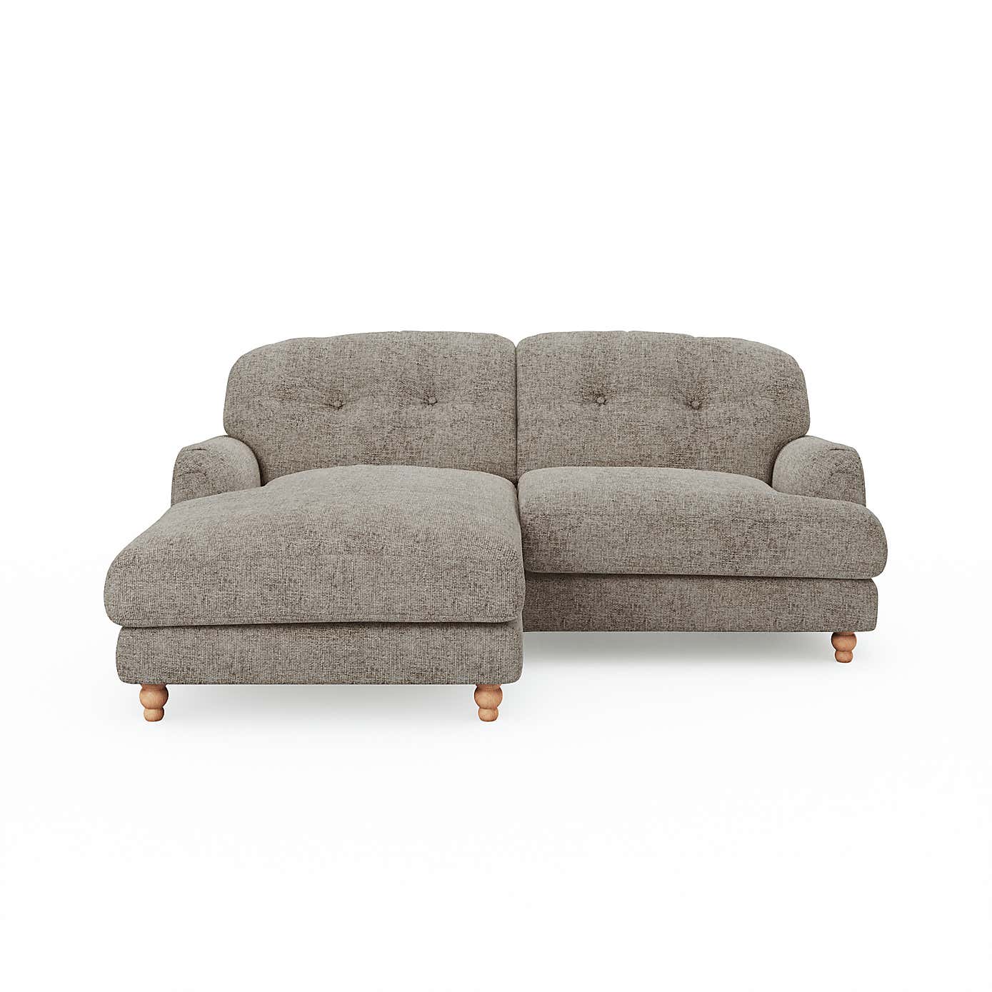 Martha Chunky Chenille Corner Chaise Sofa