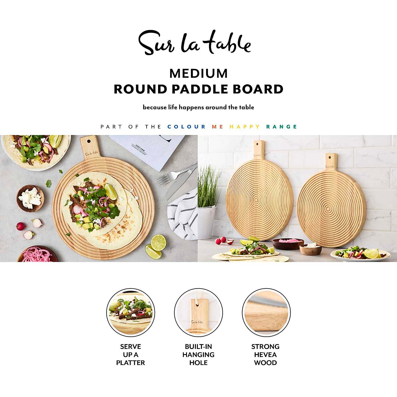 Sur La Table Medium Round Paddle Board