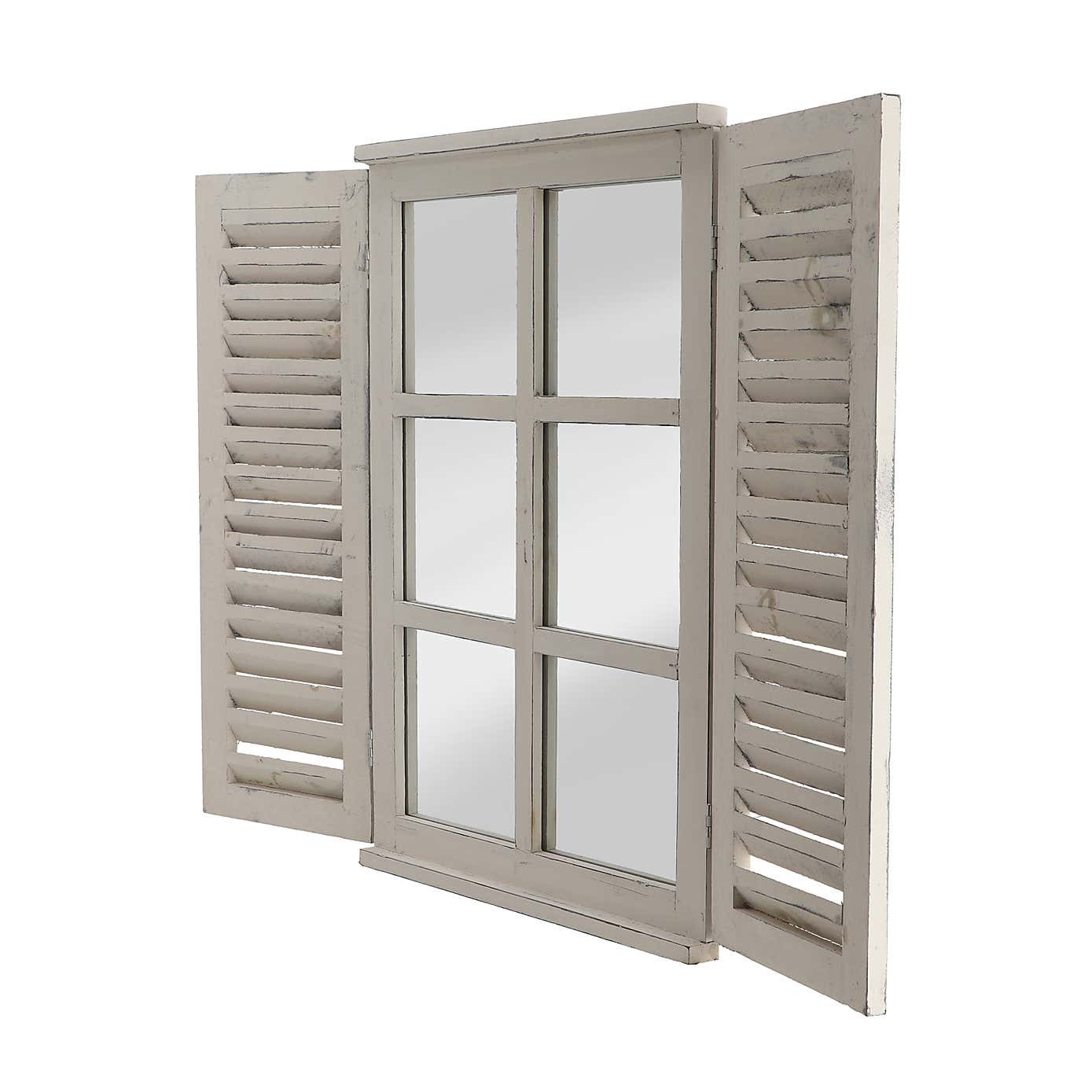 Fallen Fruits Window Shutter Mirror