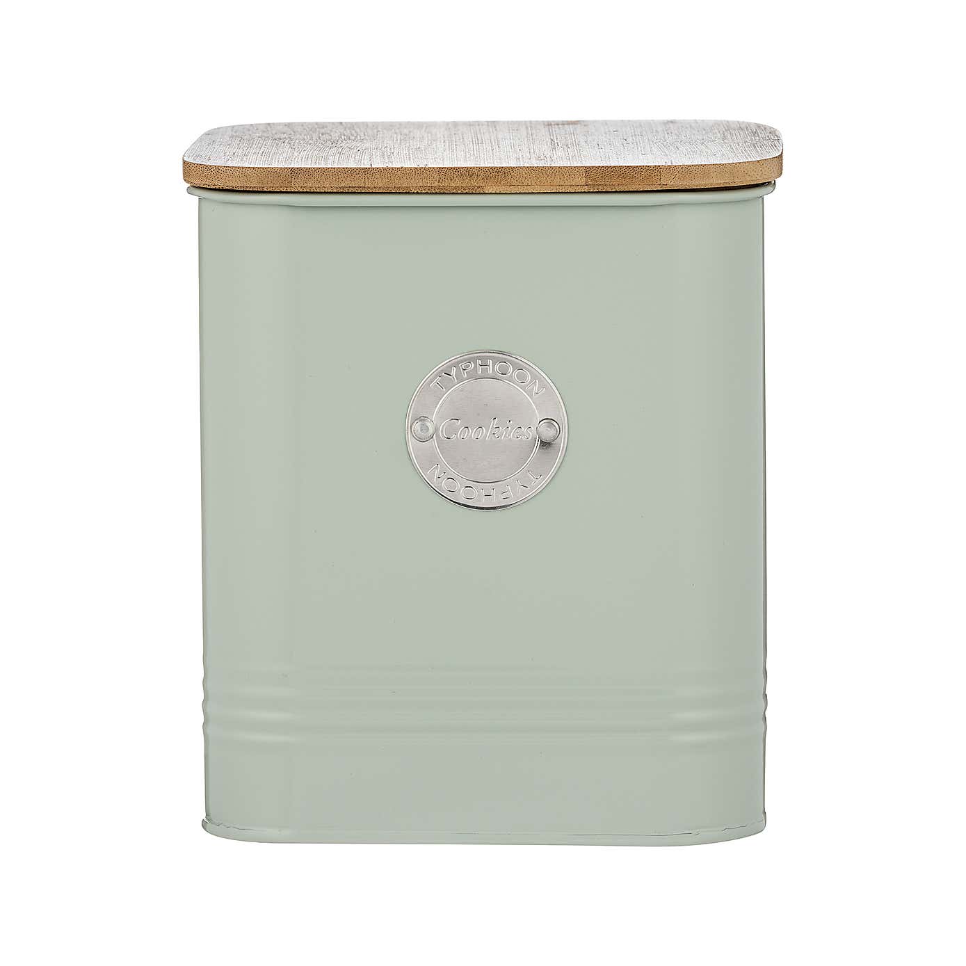 Typhoon Living Square Mint Green Biscuit Tin