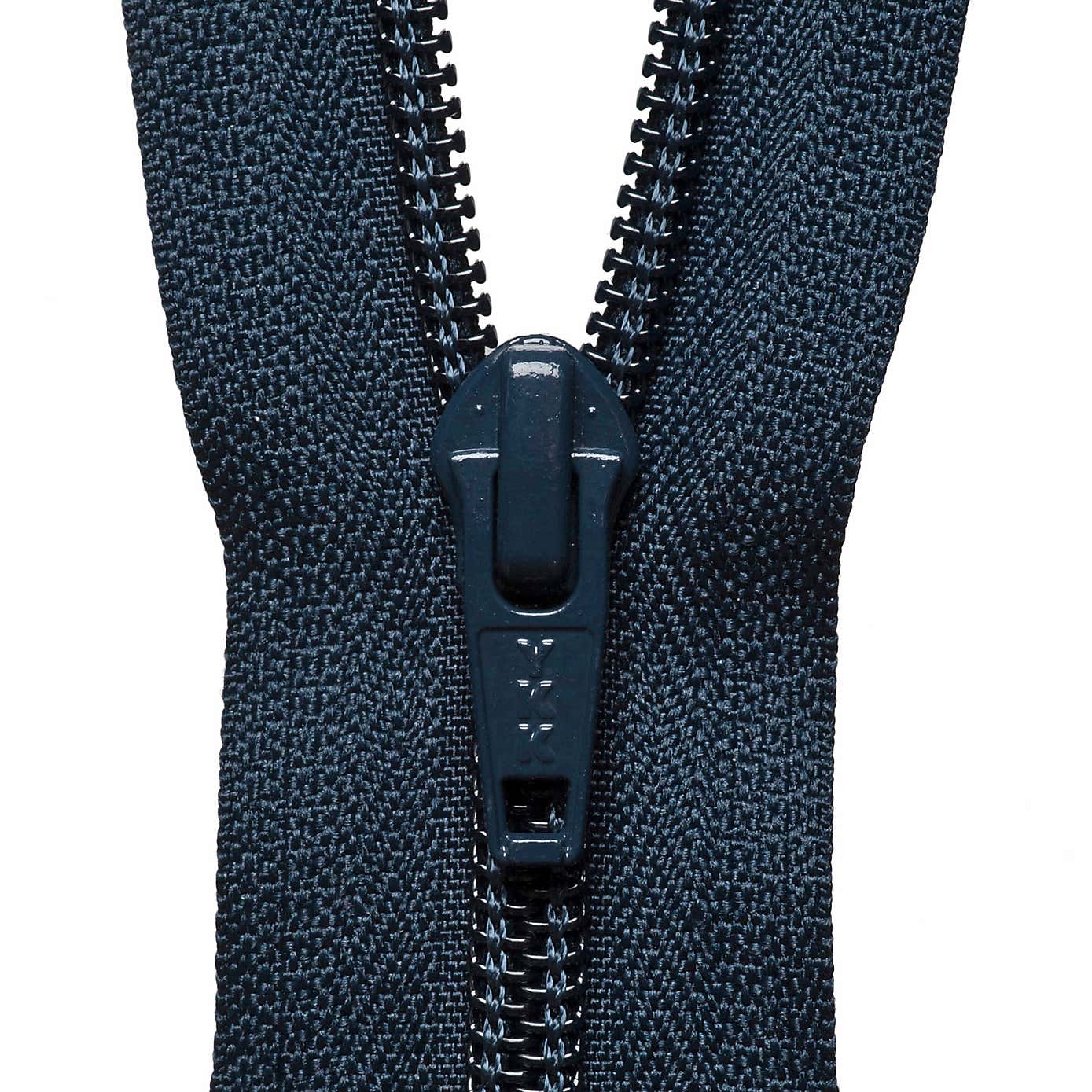 Dark Blue Open End Zip