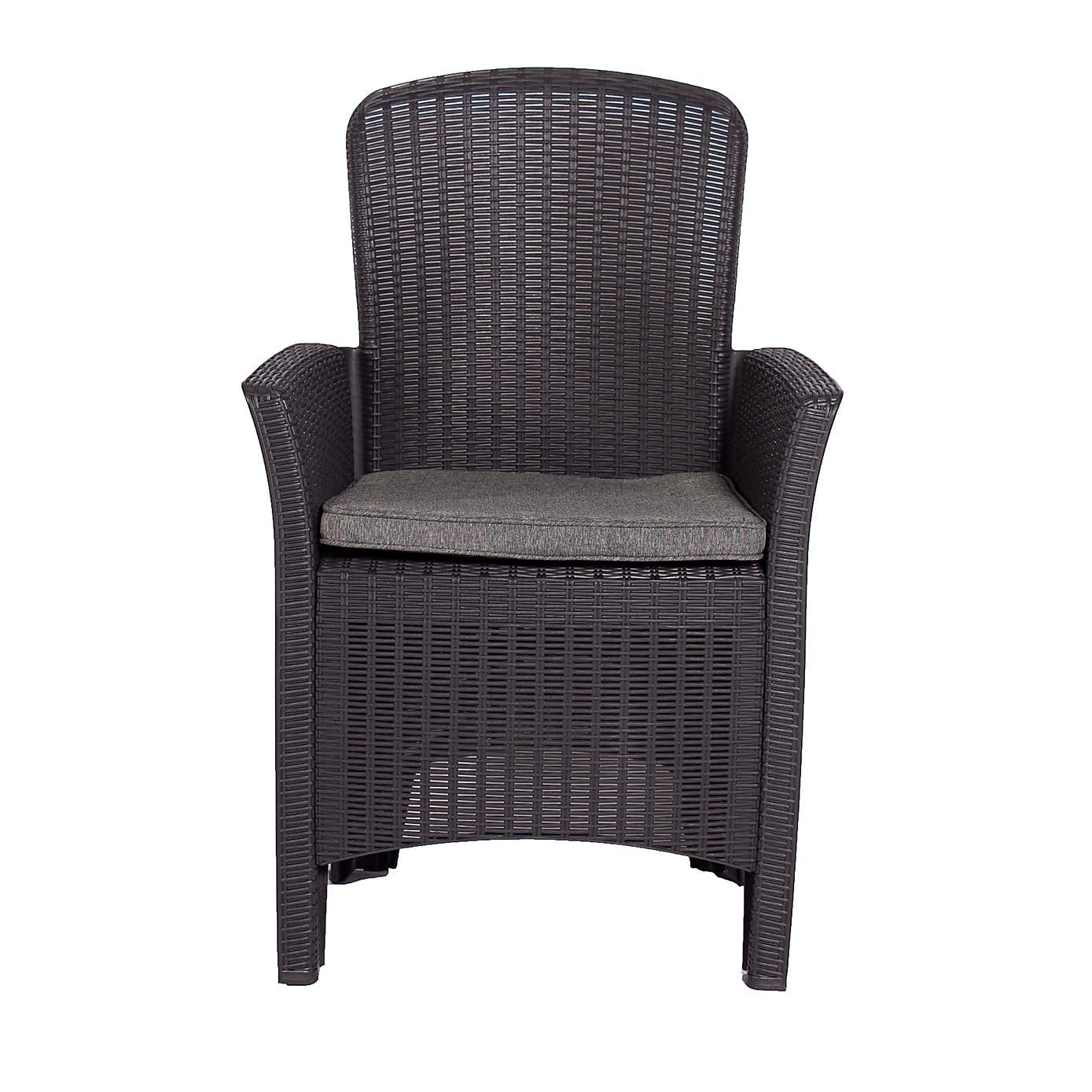 Faro 2 Seater Black Bistro Set