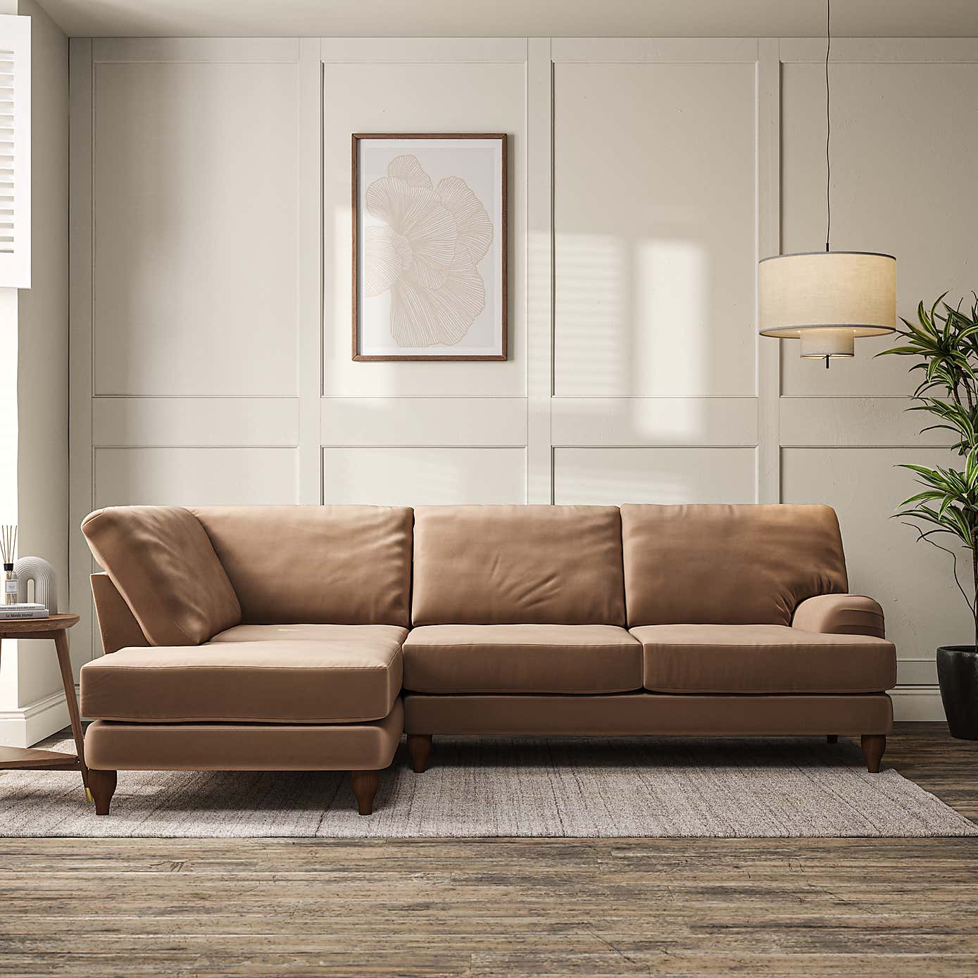 Darwin 4 Seater Corner Chaise Sofa