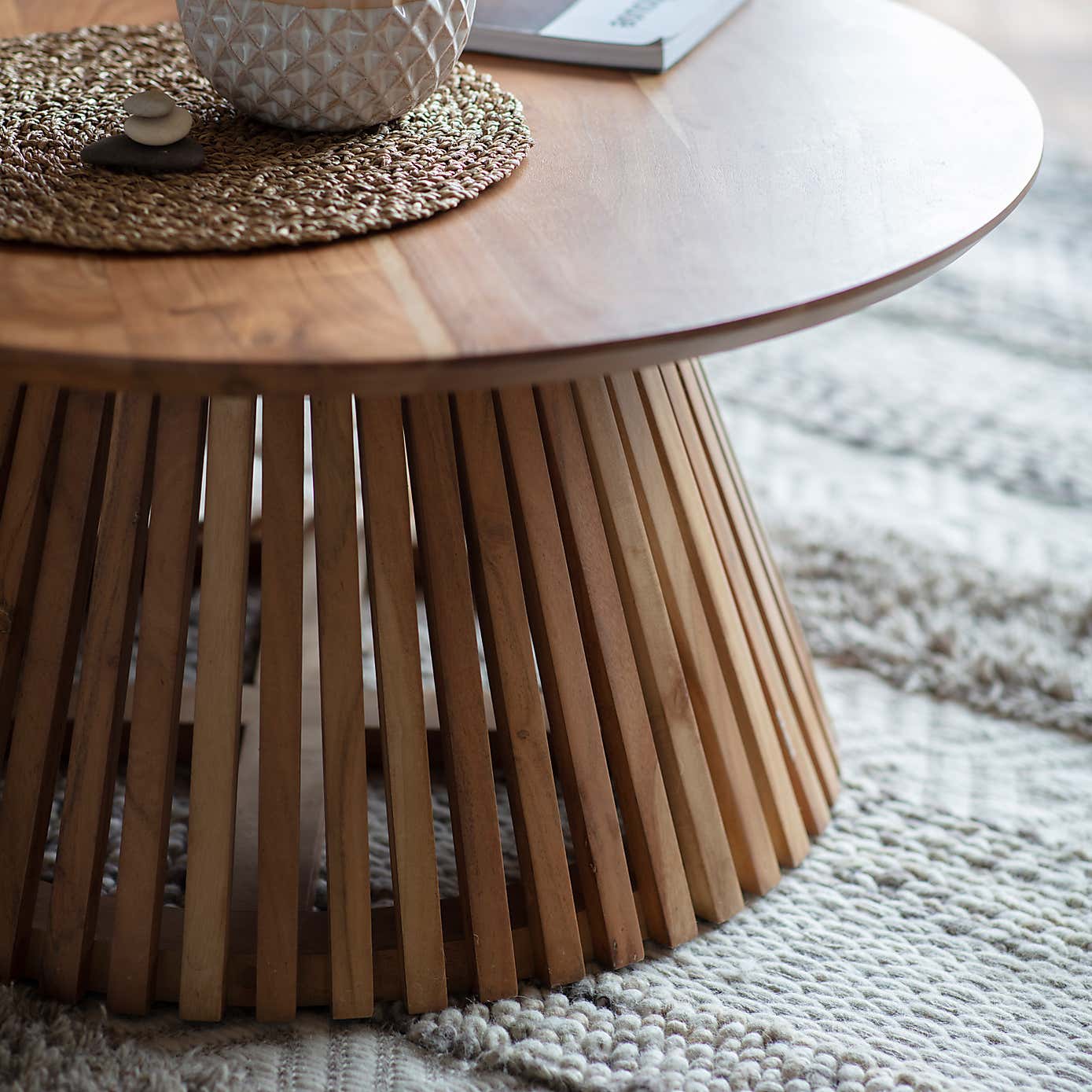 Dawson Slatted Coffee Table