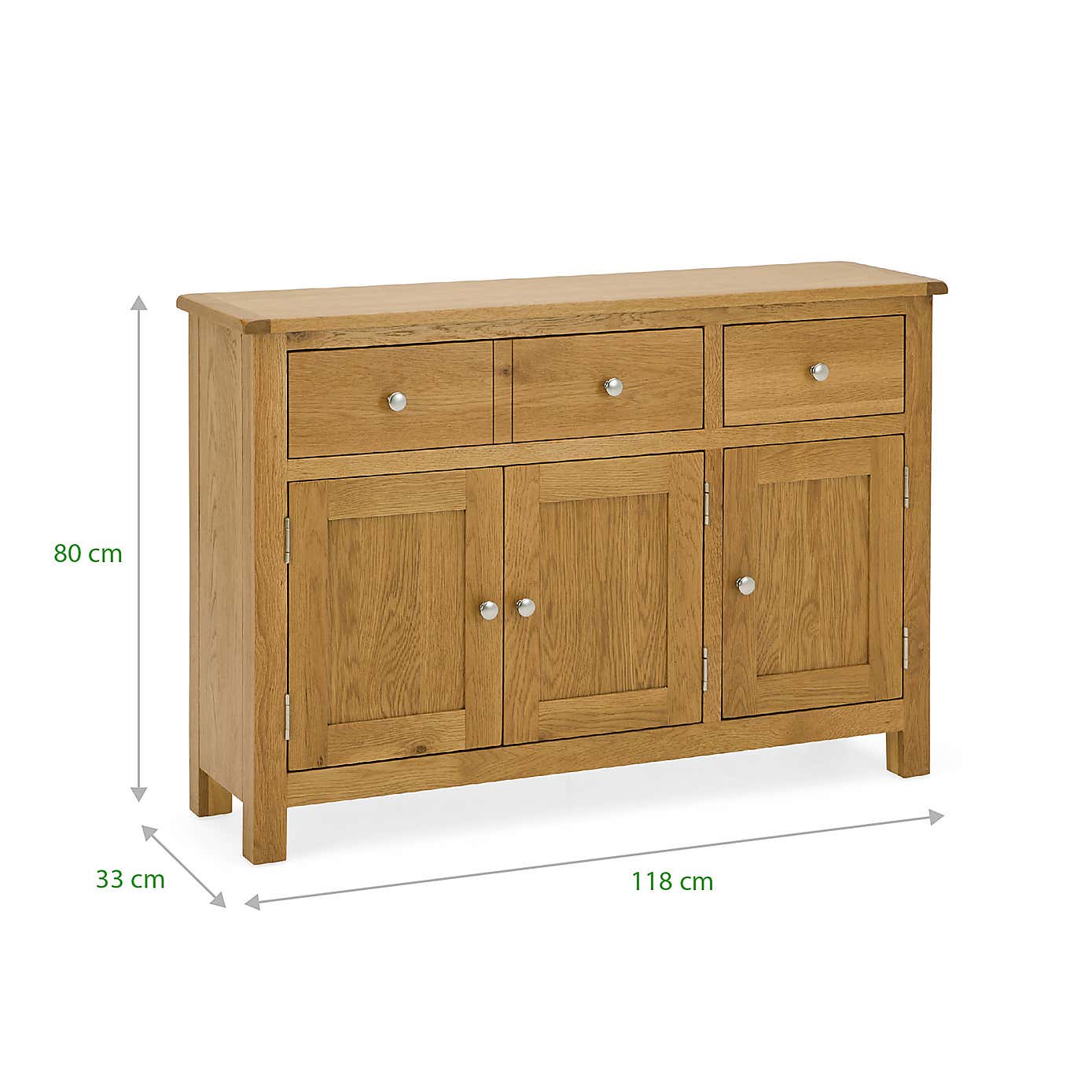 Bromley Oak Large Sideboard