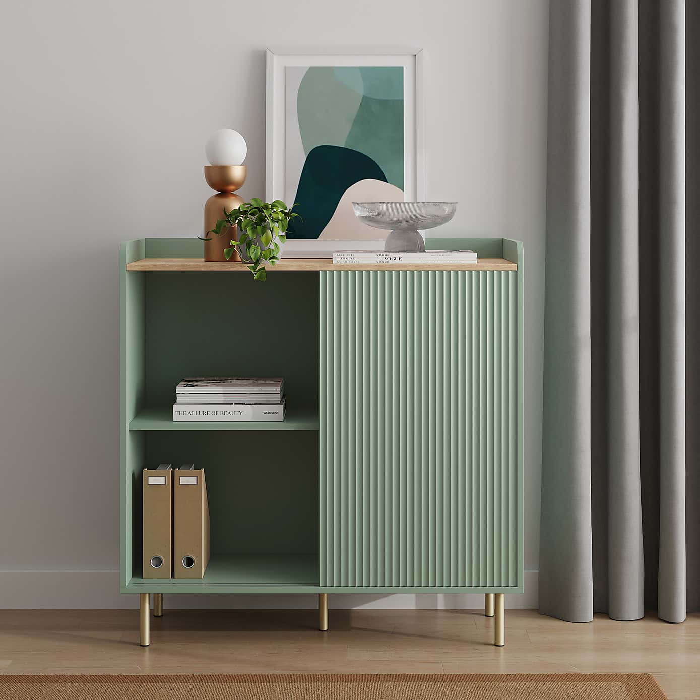 Georgi Small Sideboard Black