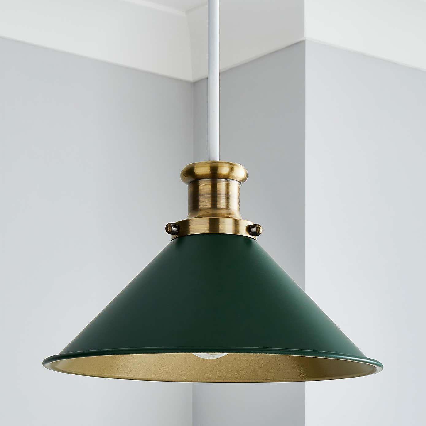 Logan Industrial Easy Fit Pendant Shade