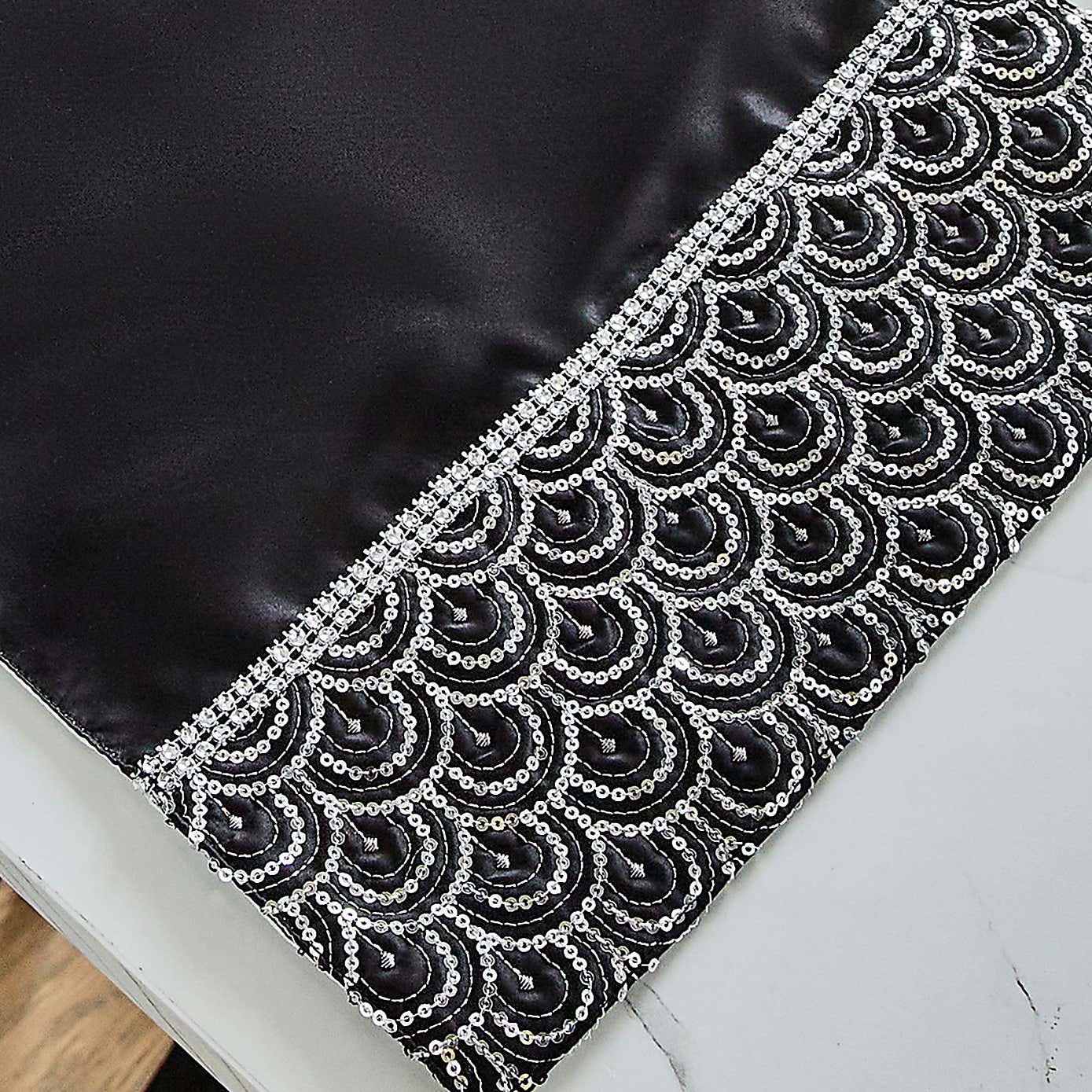 Catherine Lansfield Set of 4 Deco Sequin Placemats