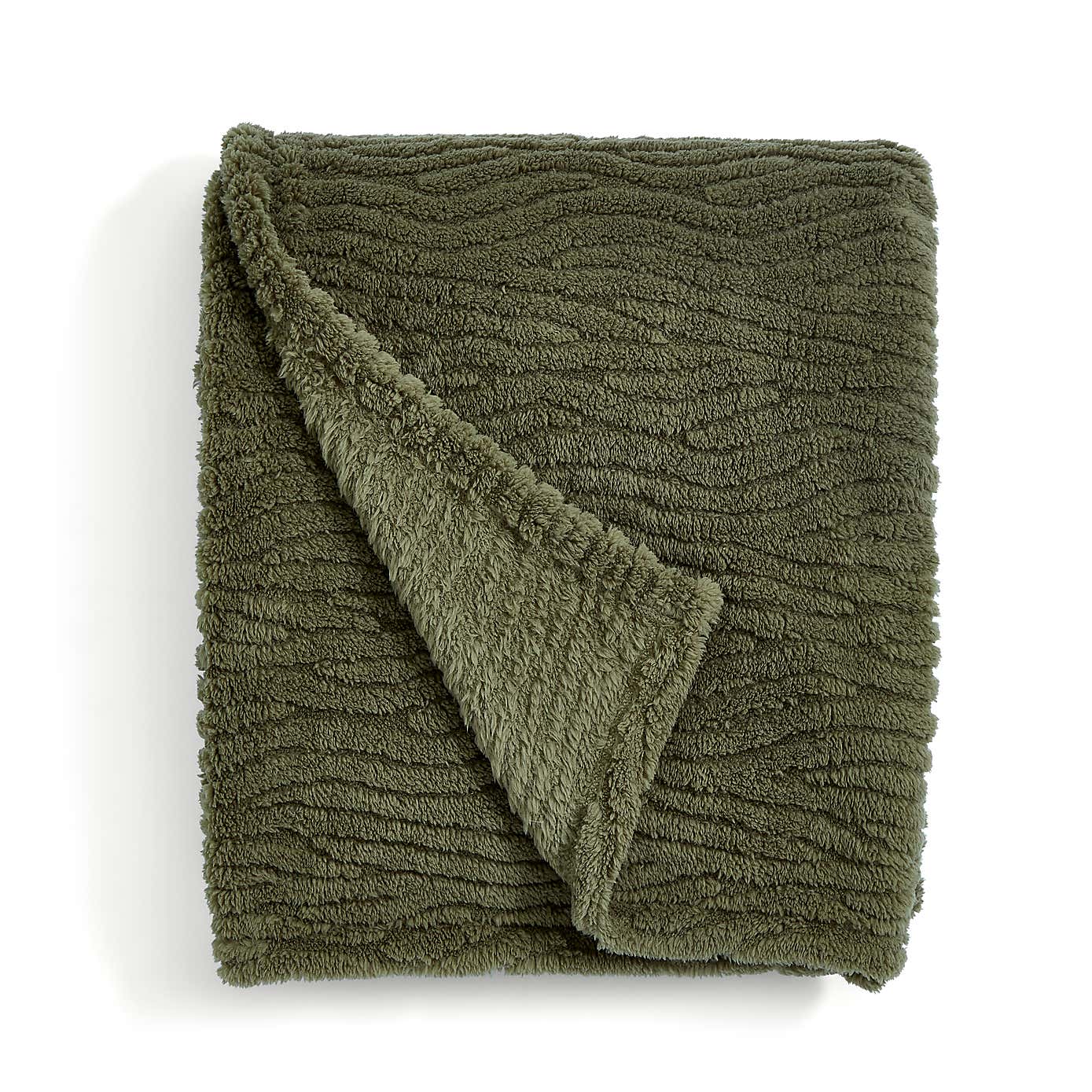 Henwood Textured Fleece Throw 130x170cm