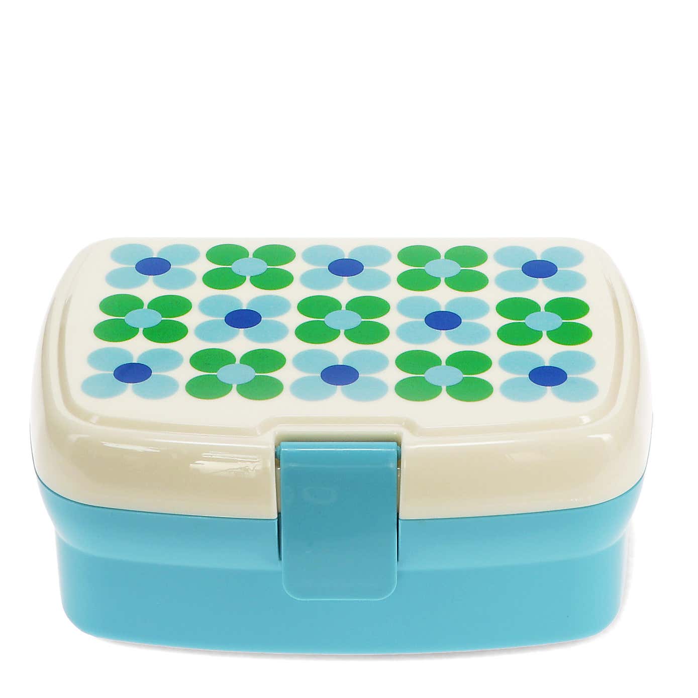 Blue Daisy Lunch Box With Tray