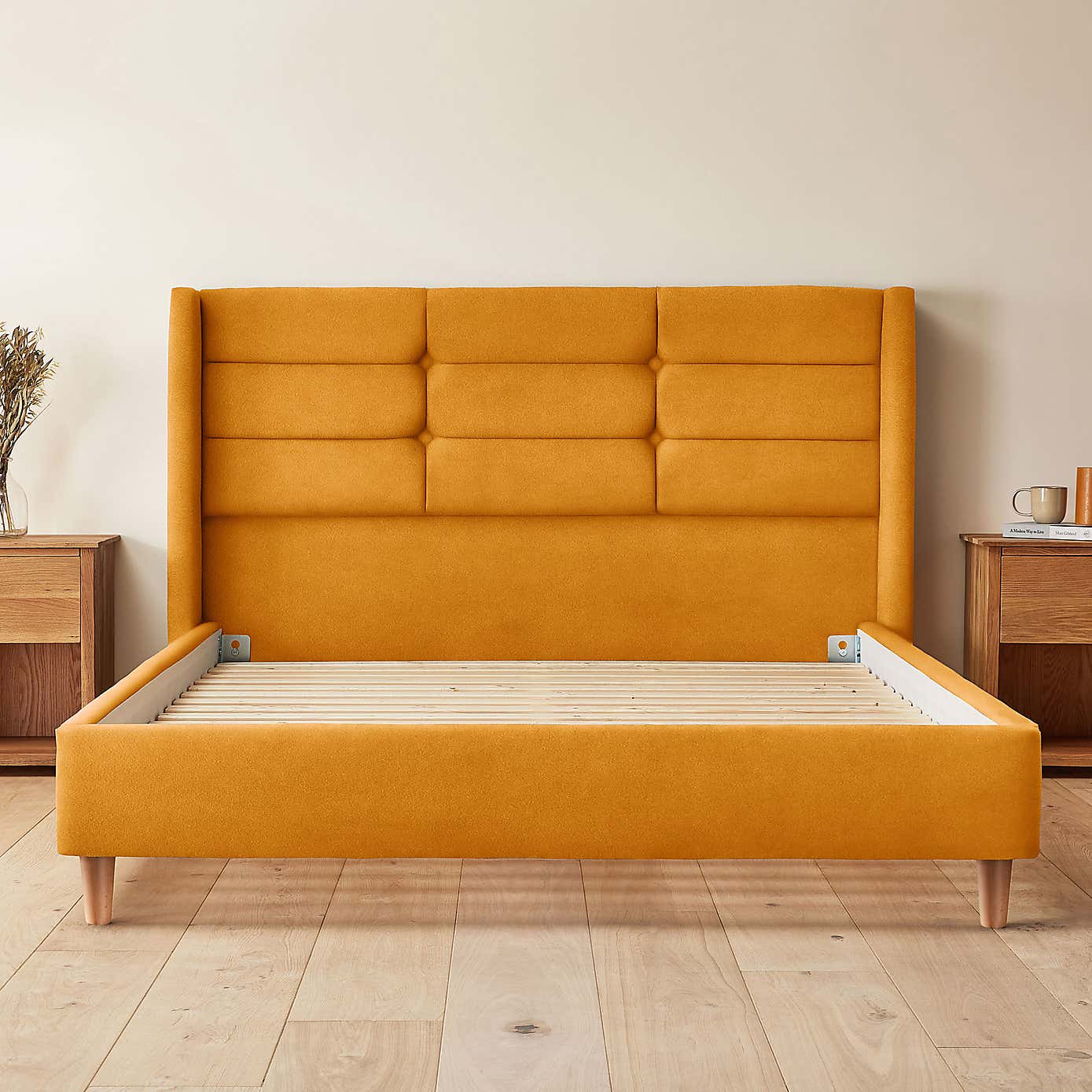 Silentnight Lilith Bed Frame, Velvet