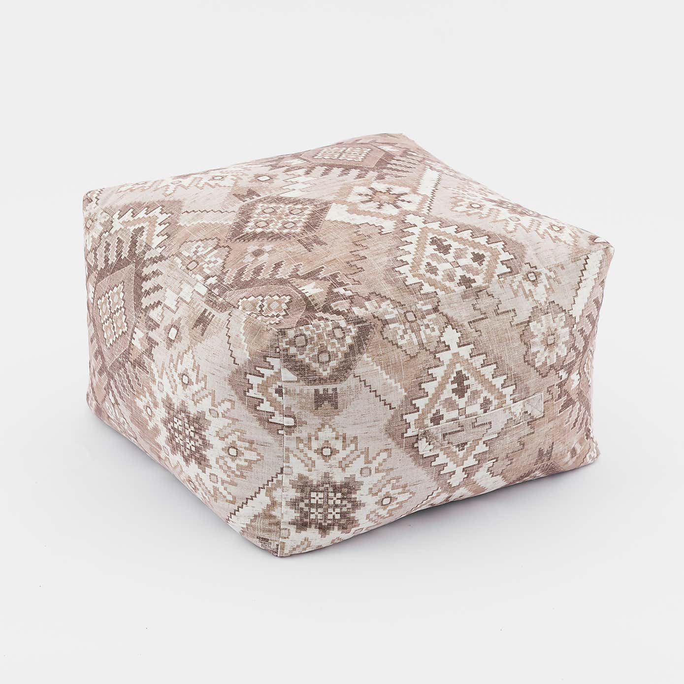 Hester Kilim Cube Pouffe
