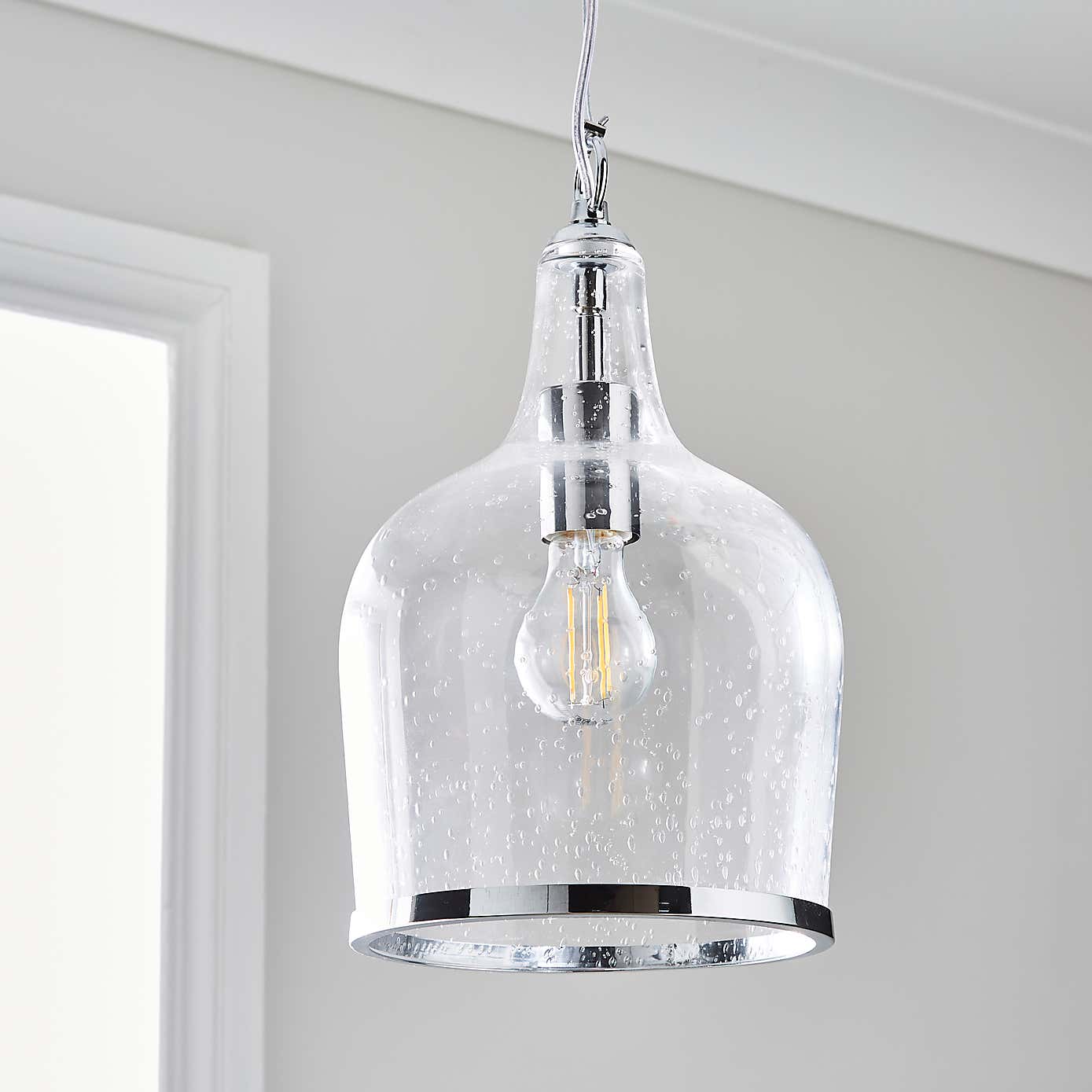 Lenny Glass Pendant Ceiling Light