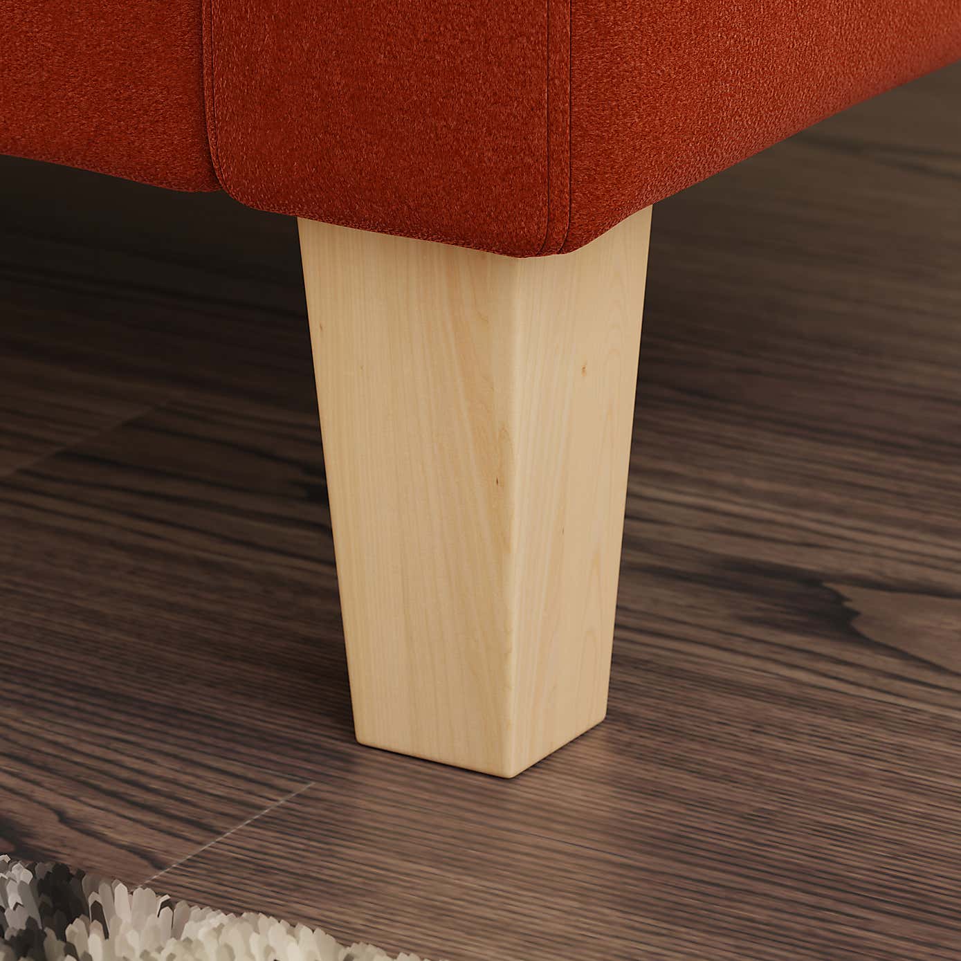 Harlow Velvet Storage Double Sofa Bed