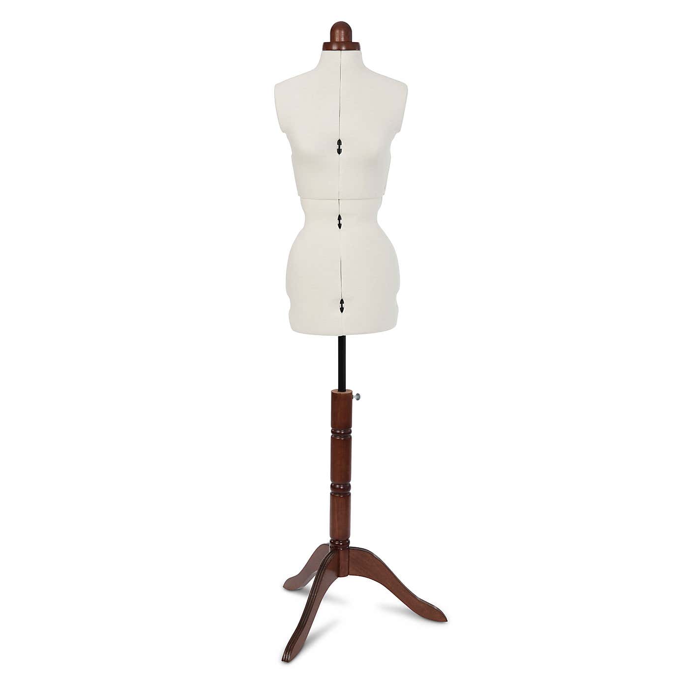Lady Valet Ecru Adjustale Dress Form
