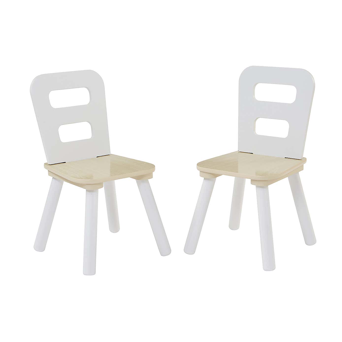 Liberty House Kids Round Table And Two Chairs Set