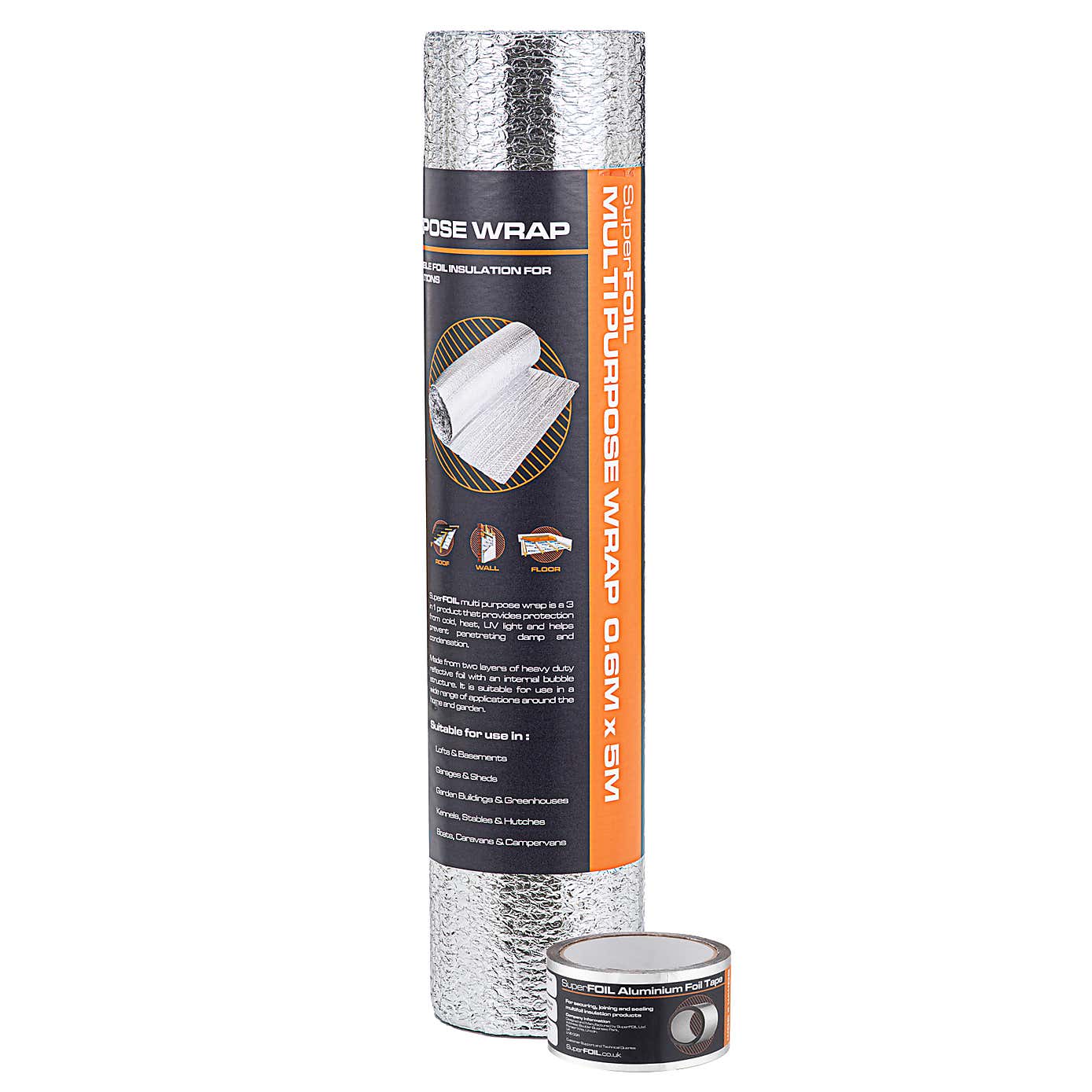 SuperFOIL Multipurpose Insulation and Foil Tape Set
