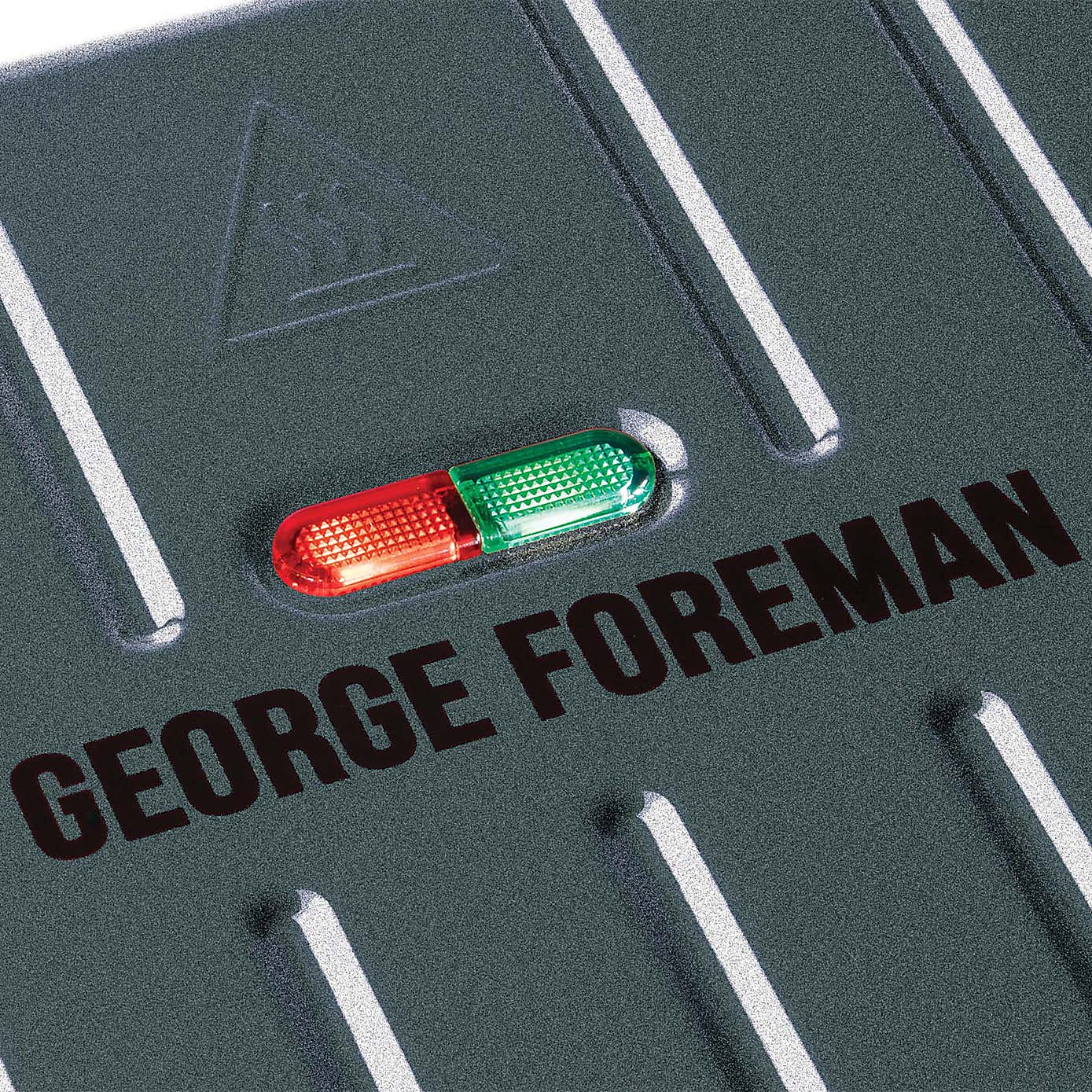 George Foreman Steel Grey Medium Grill