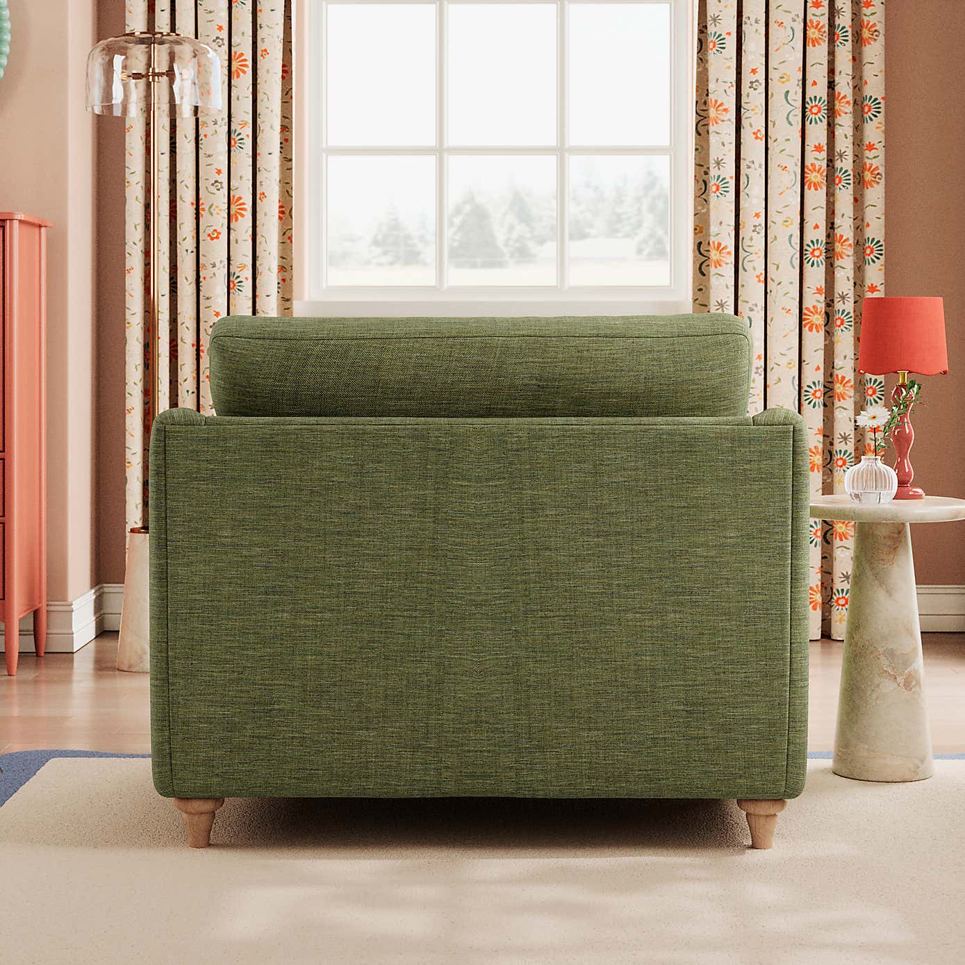 Slub Faux Linen Fabric Sample