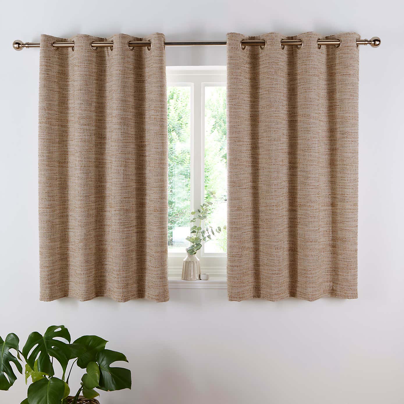 Churchgate Stathern Eyelet Curtains
