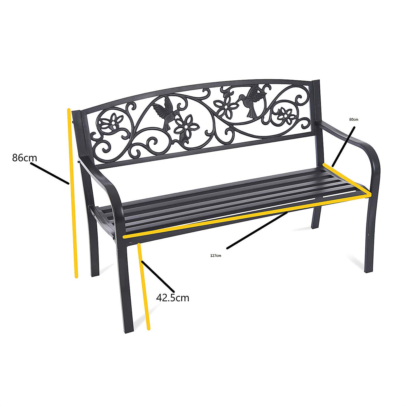 Greenhurst Hummingbird Garden Bench