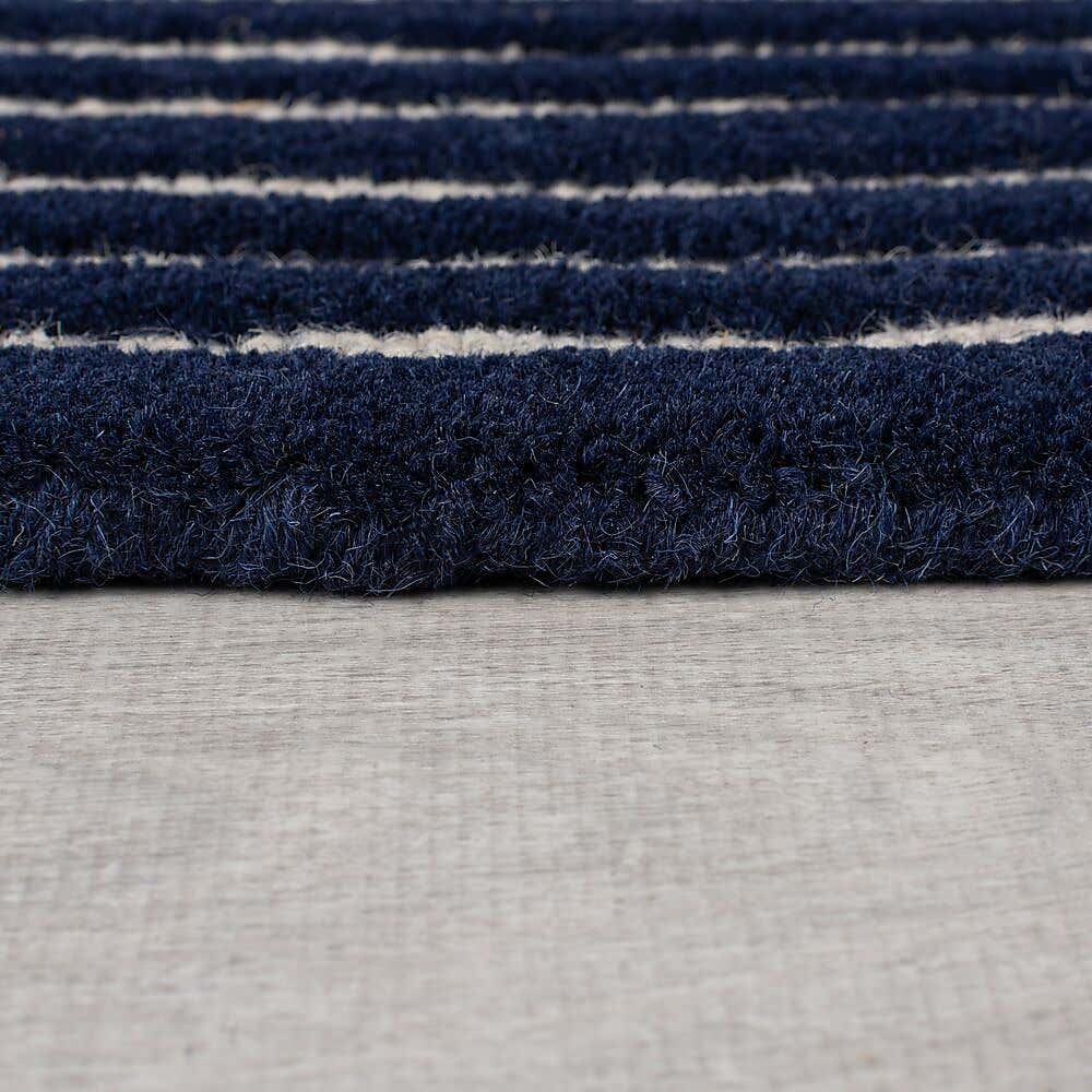 Link Loop Wool Oval Rug