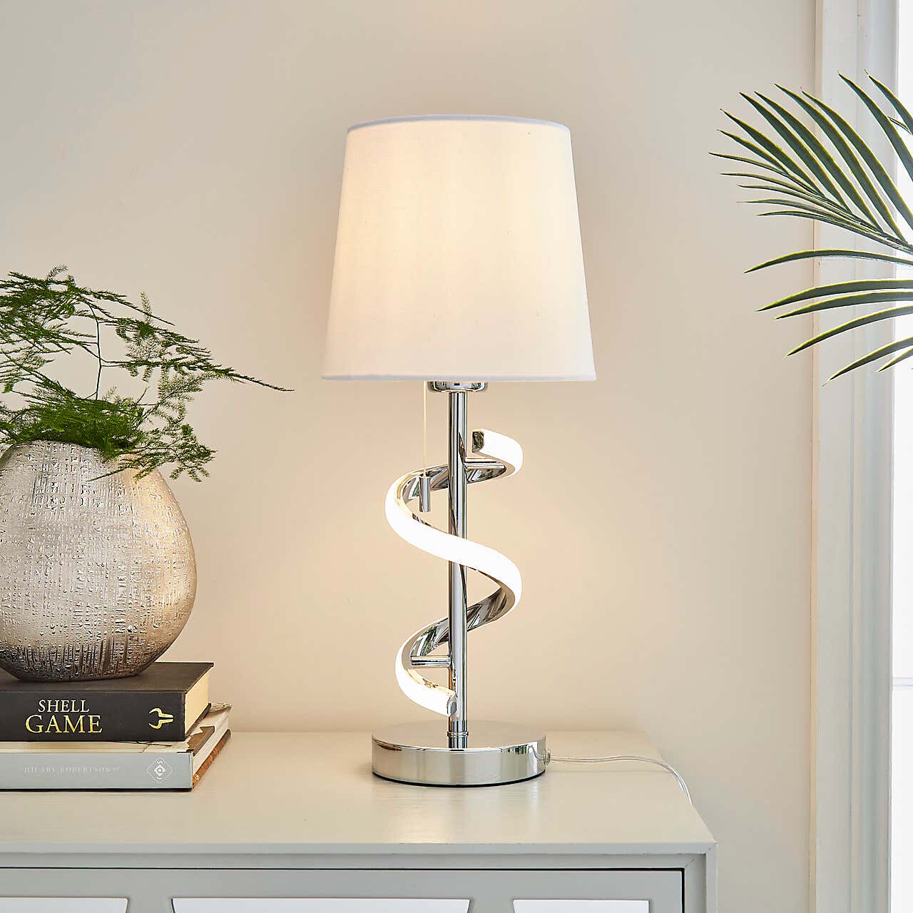 Palais 2 Light Metal Table Lamp