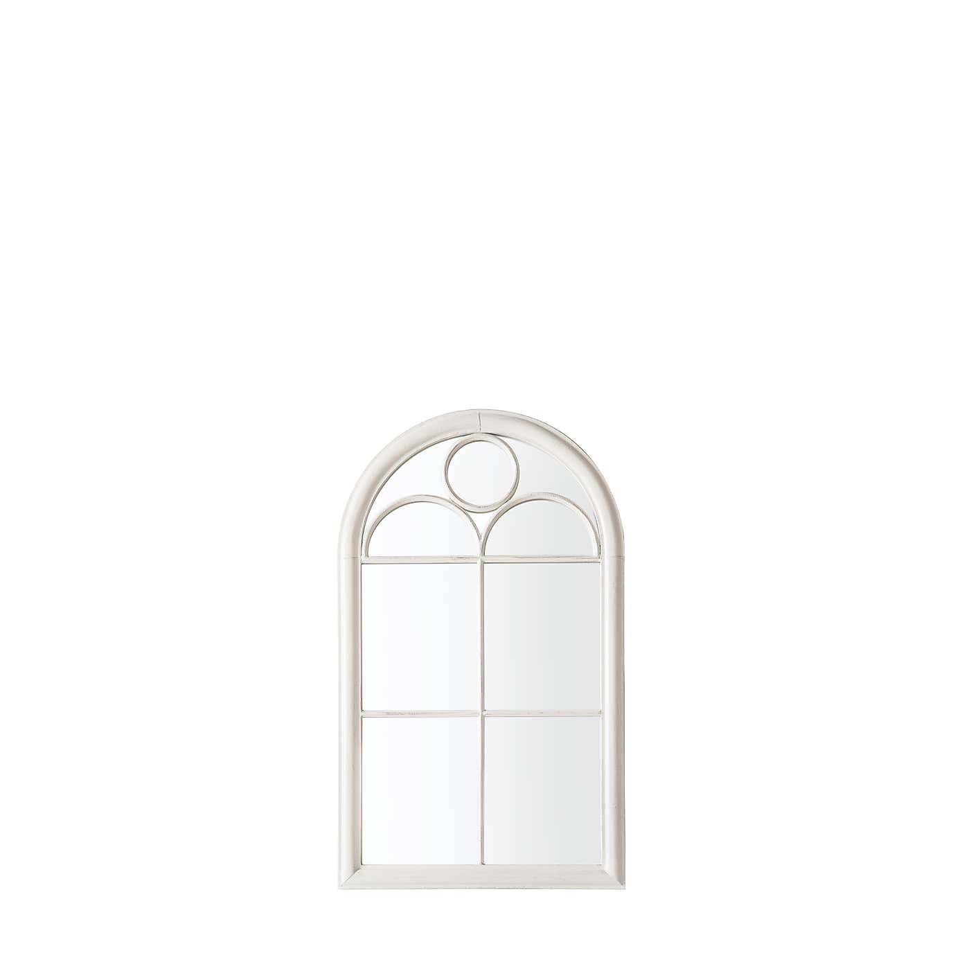 Noxton Arched Indoor Outdoor Wall Mirror