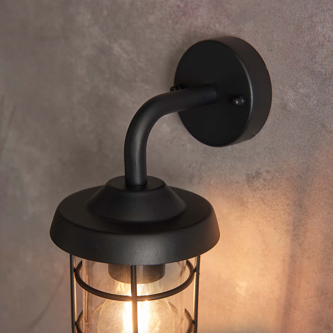 Barker Industrial Outdoor Wall Light