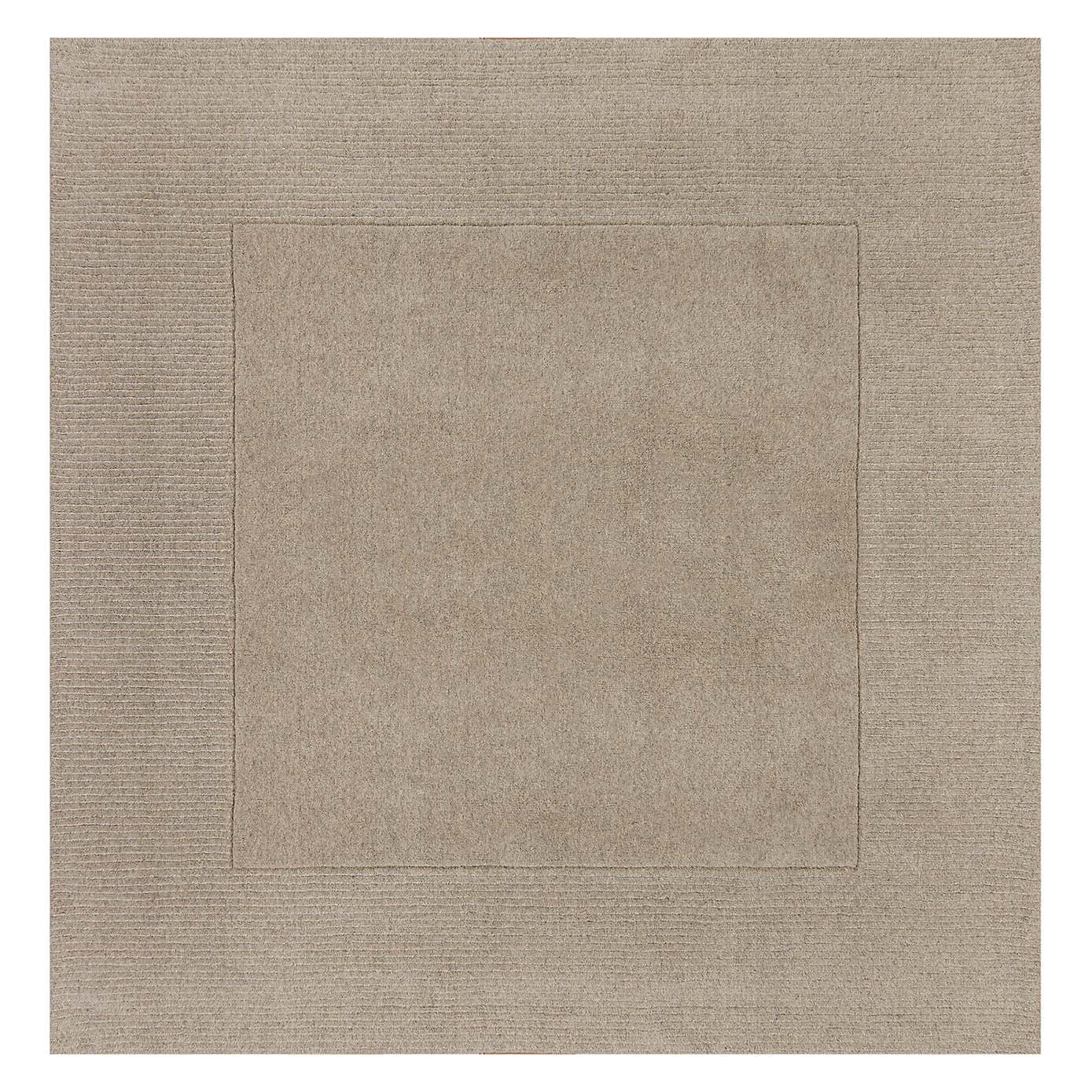 Boston Wool Border Square Rug