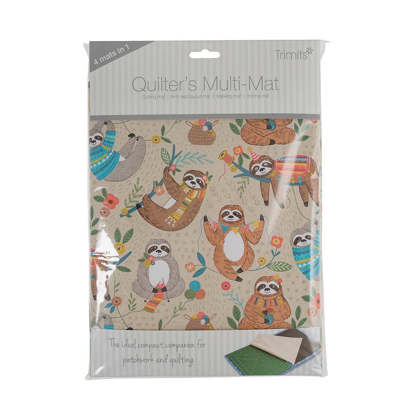 Quilters Multi Mat A4 30 x 24cm Sloth